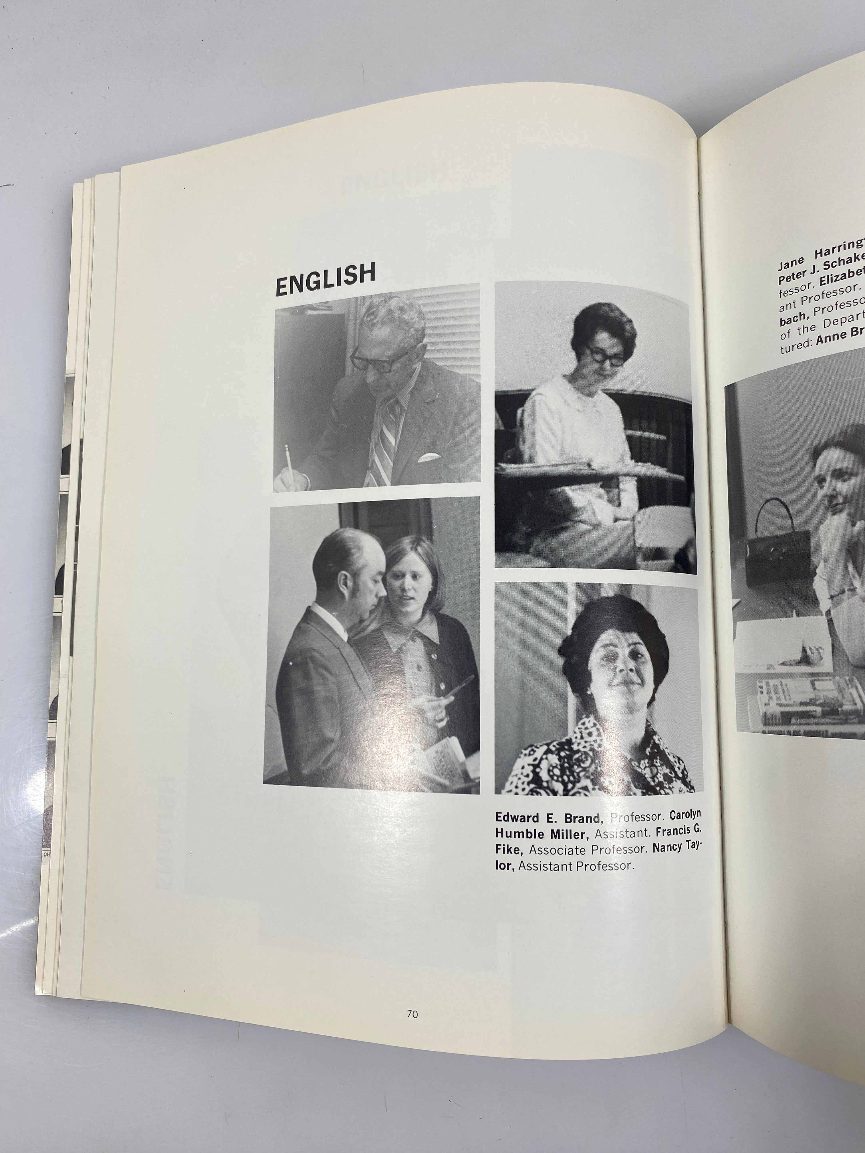 1971 "Milestone" Hope College Yearbook Holland Michigan SC