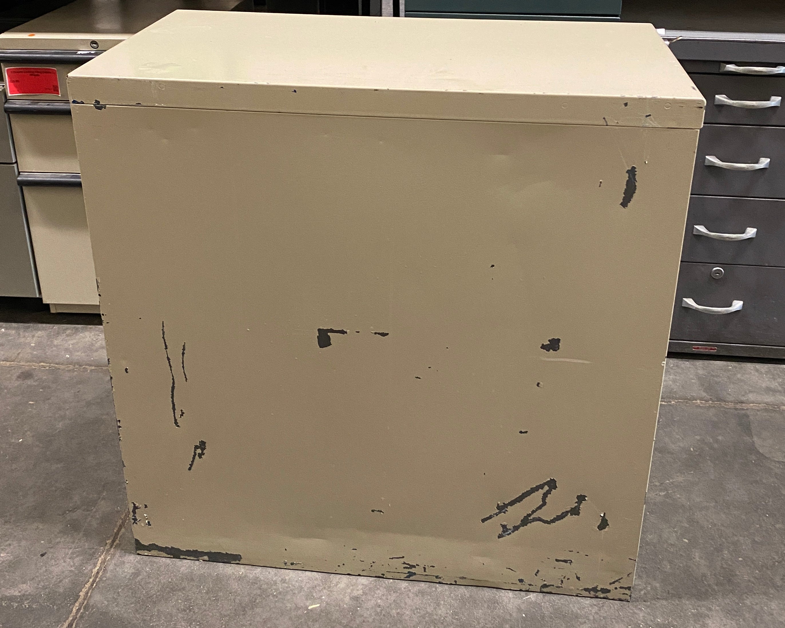 Steelcase Beige 2 Drawer File Cabinet