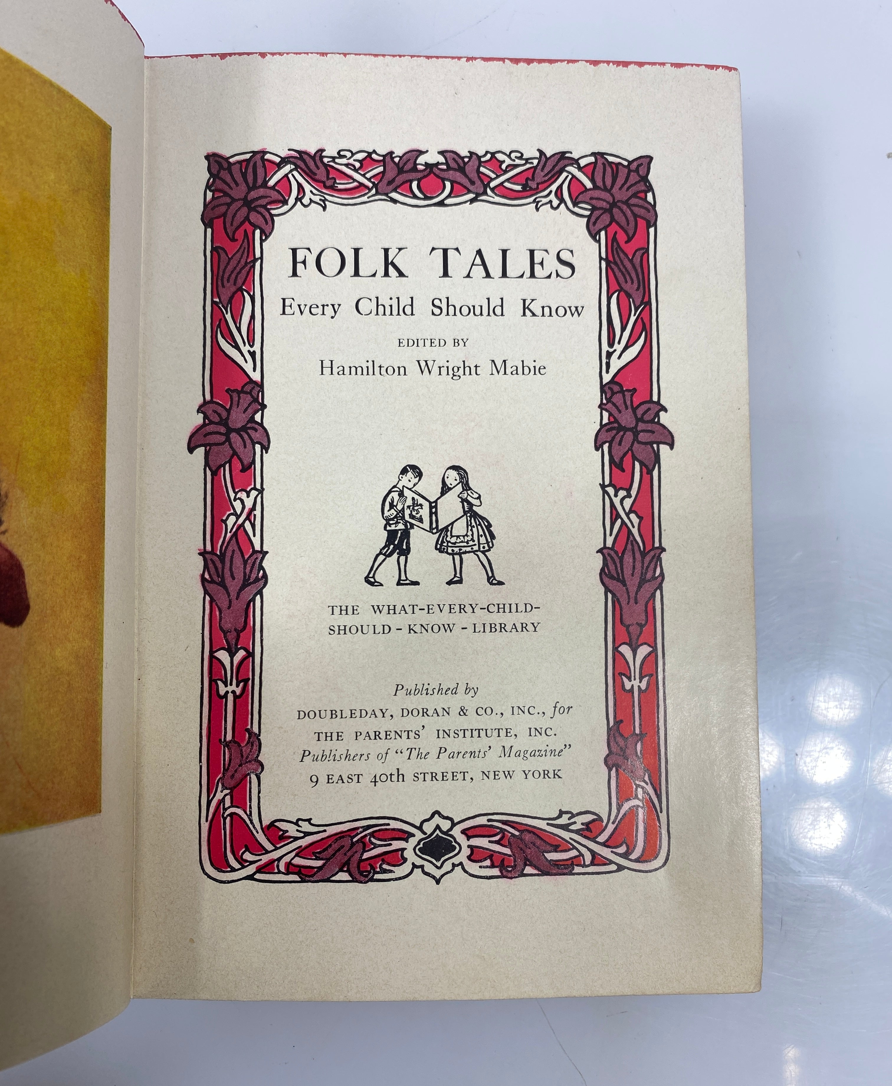 Lot of 5 Every Child Should Know: Folk Tales, Pictures 1905-1912 HC