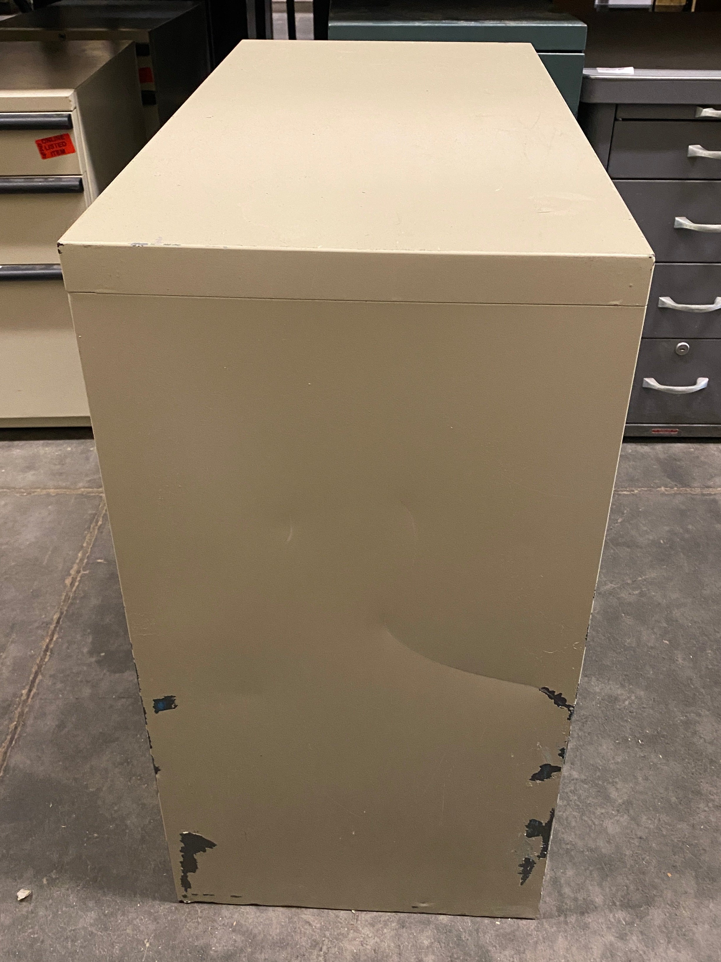 Steelcase Beige 2 Drawer File Cabinet