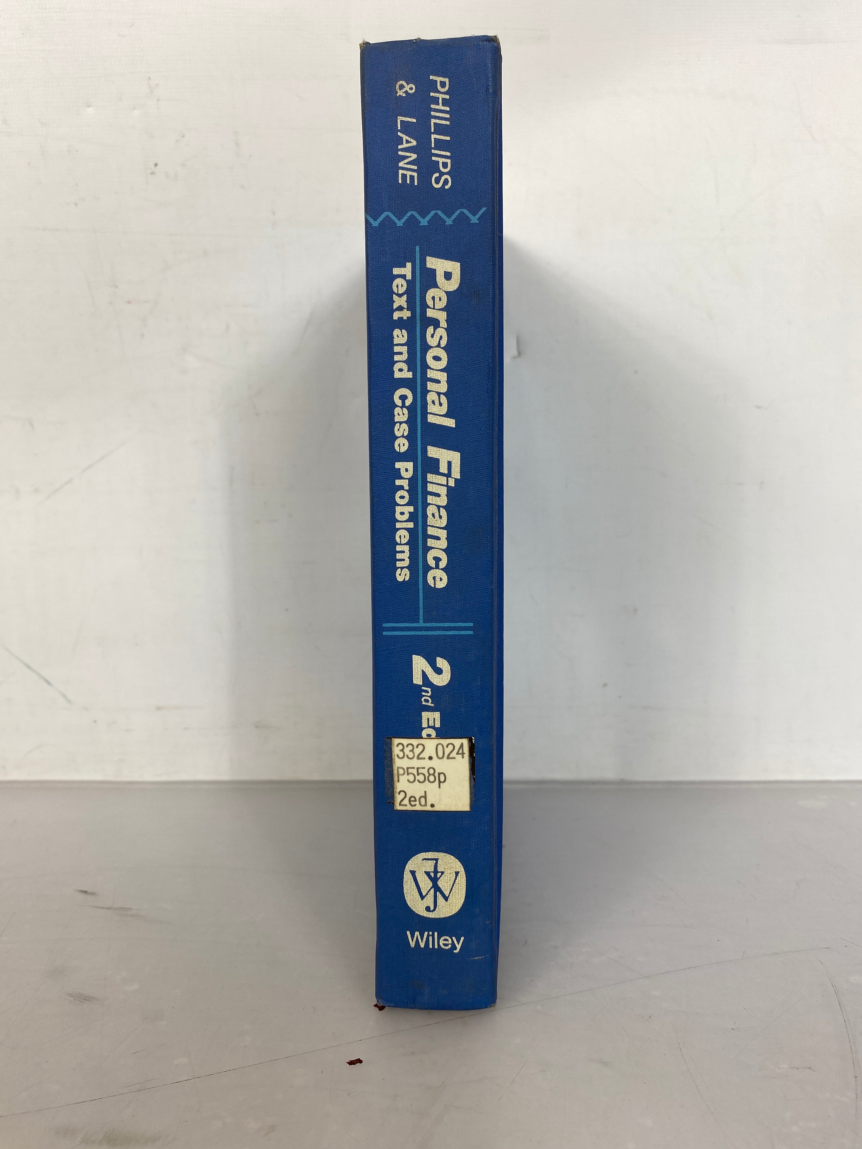 Personal Finance by Phillips & Lane 1969 Second Edition HC