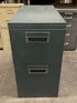 Steelcase Green 2 Drawer File Cabinet
