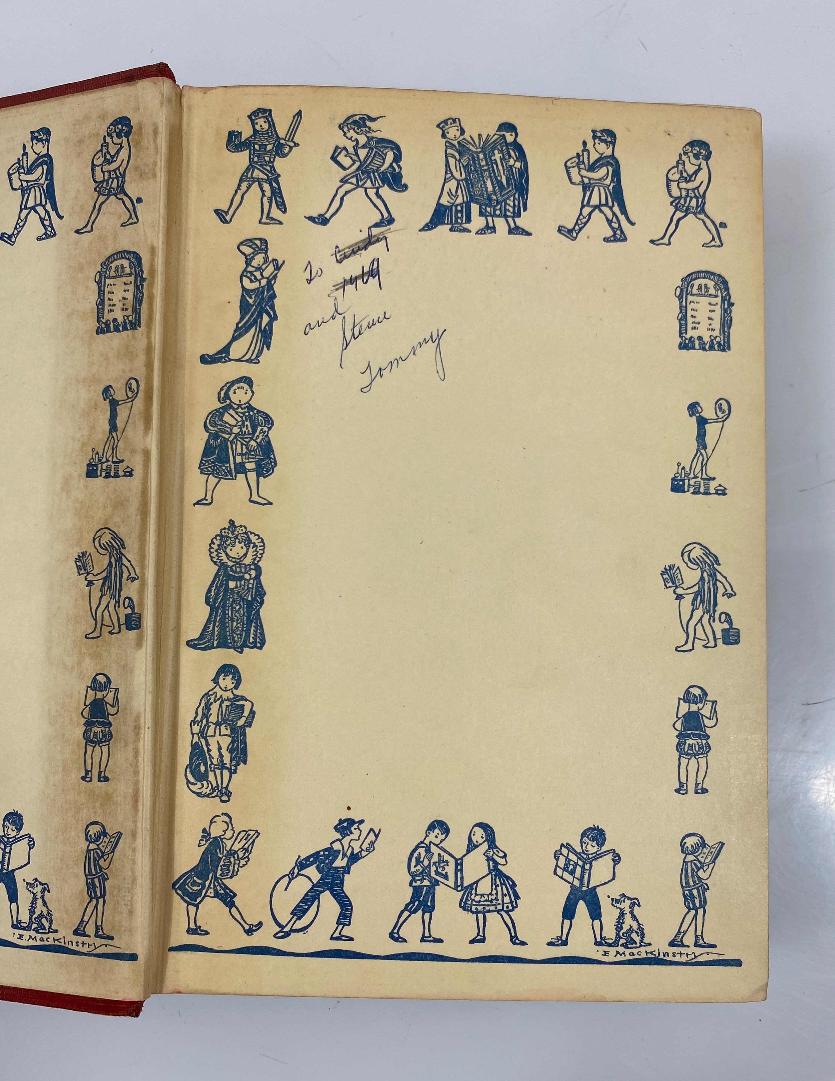 Lot of 5 Every Child Should Know: Folk Tales, Pictures 1905-1912 HC