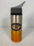 Silver/Orange Kettunen Center 25 oz Aluminum Sport Bottle with Lid