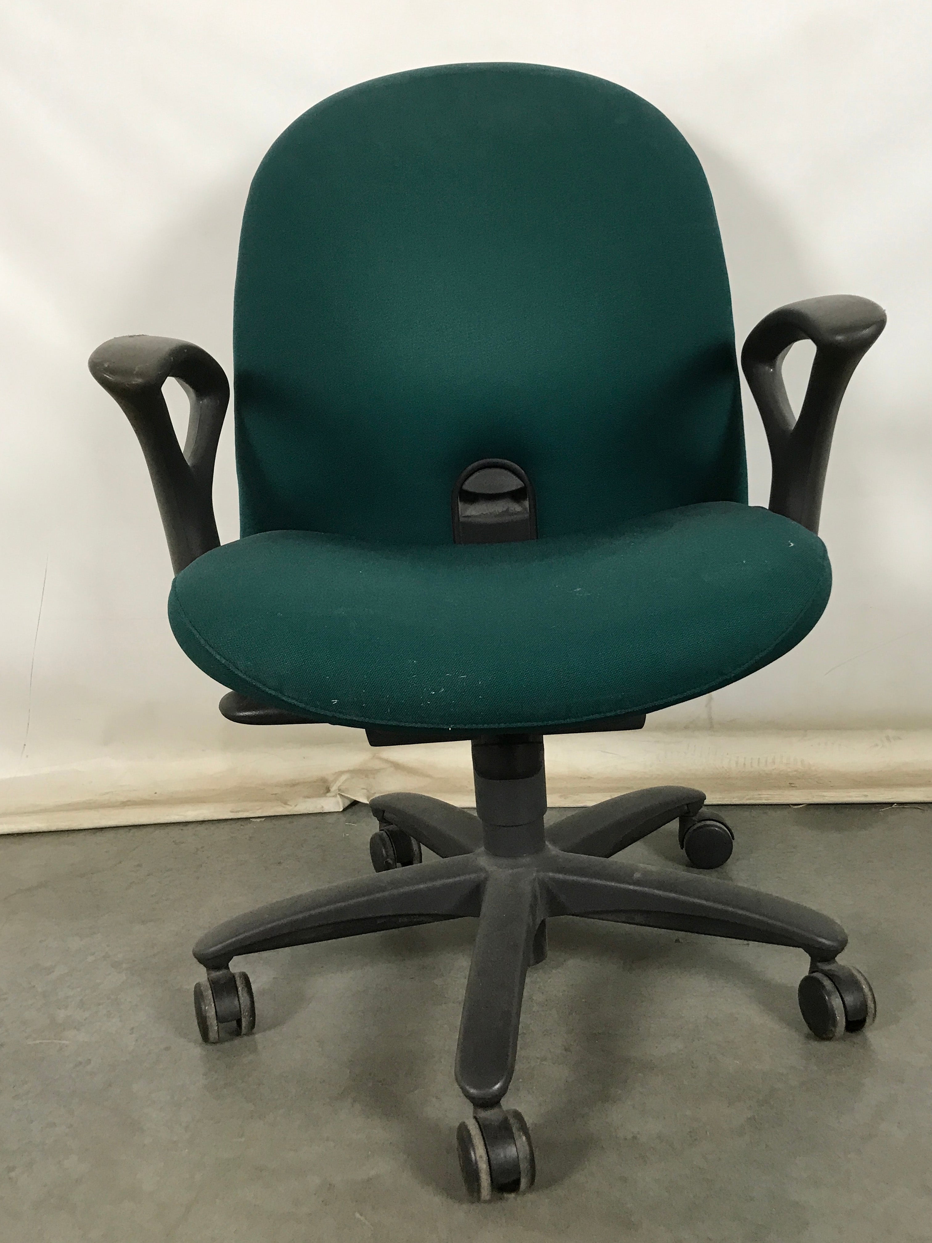 Haworth Blue Adjustable Rolling Office Chair