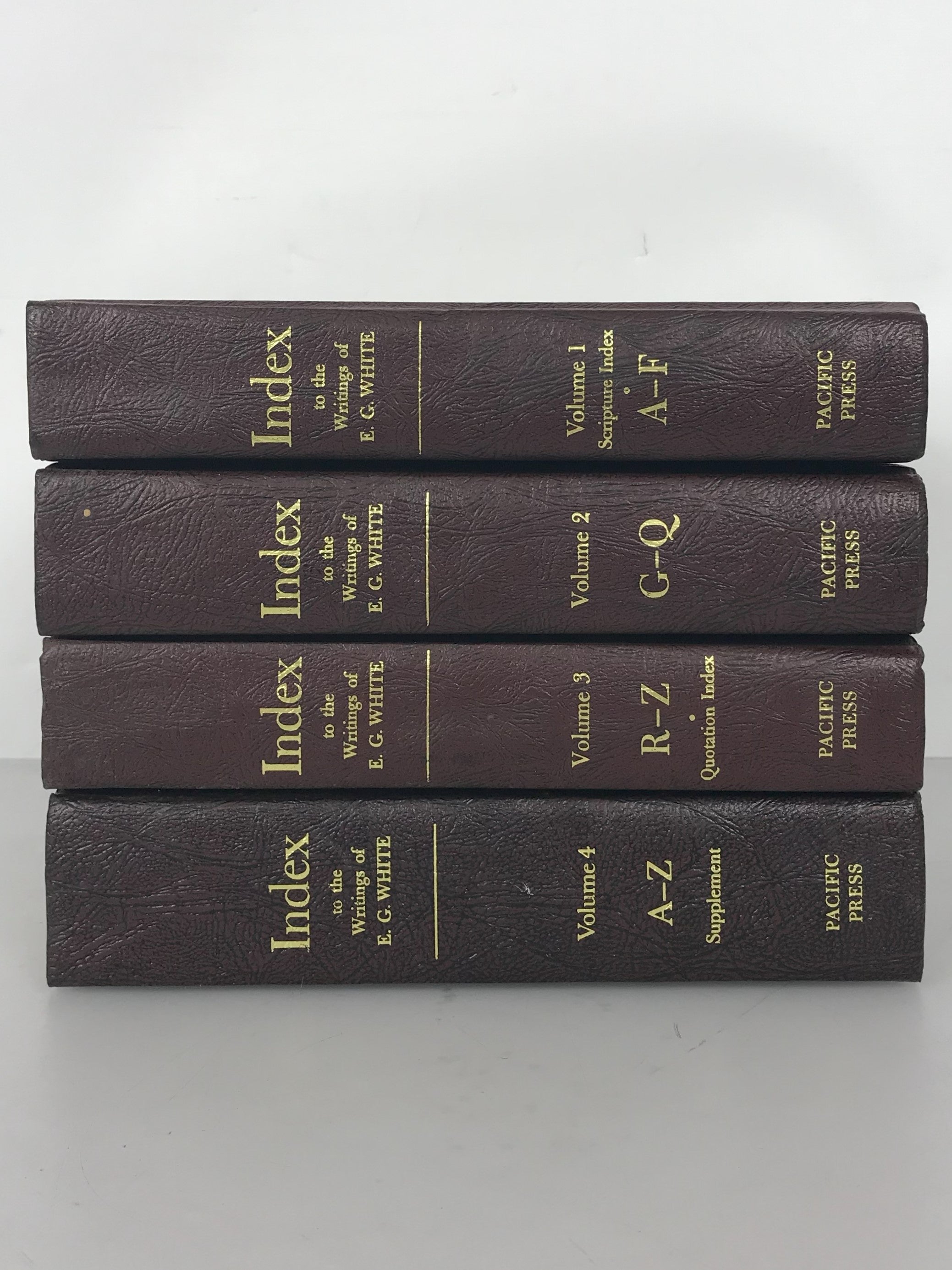 Index to the Writings of Ellen G White Vols 1-4