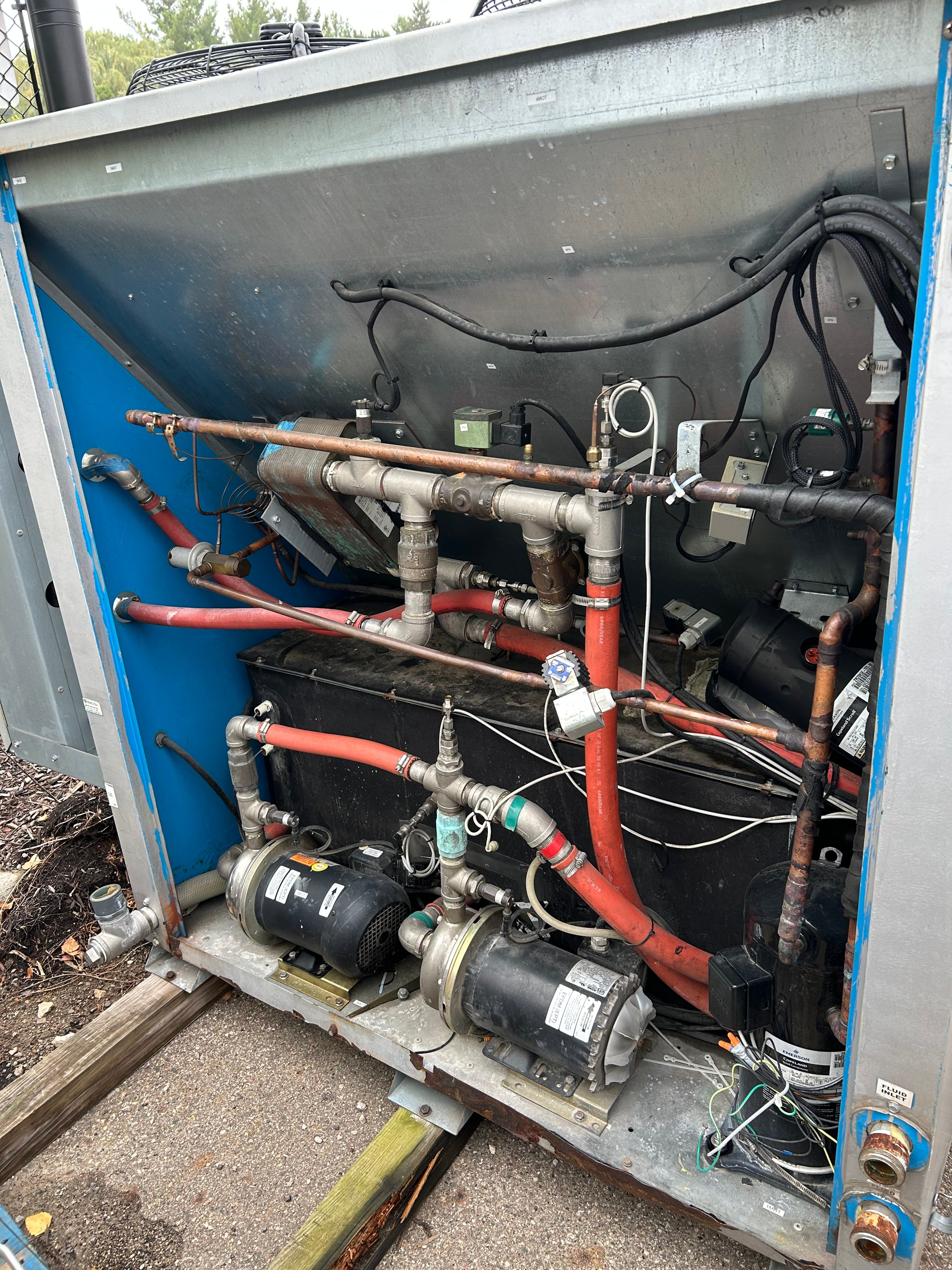 Fluid chillers Inc. for part or repair/Scrap Bid #581- 1,380lbs