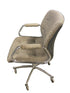 Steelcase Upholstered Grey Rolling Office Chair