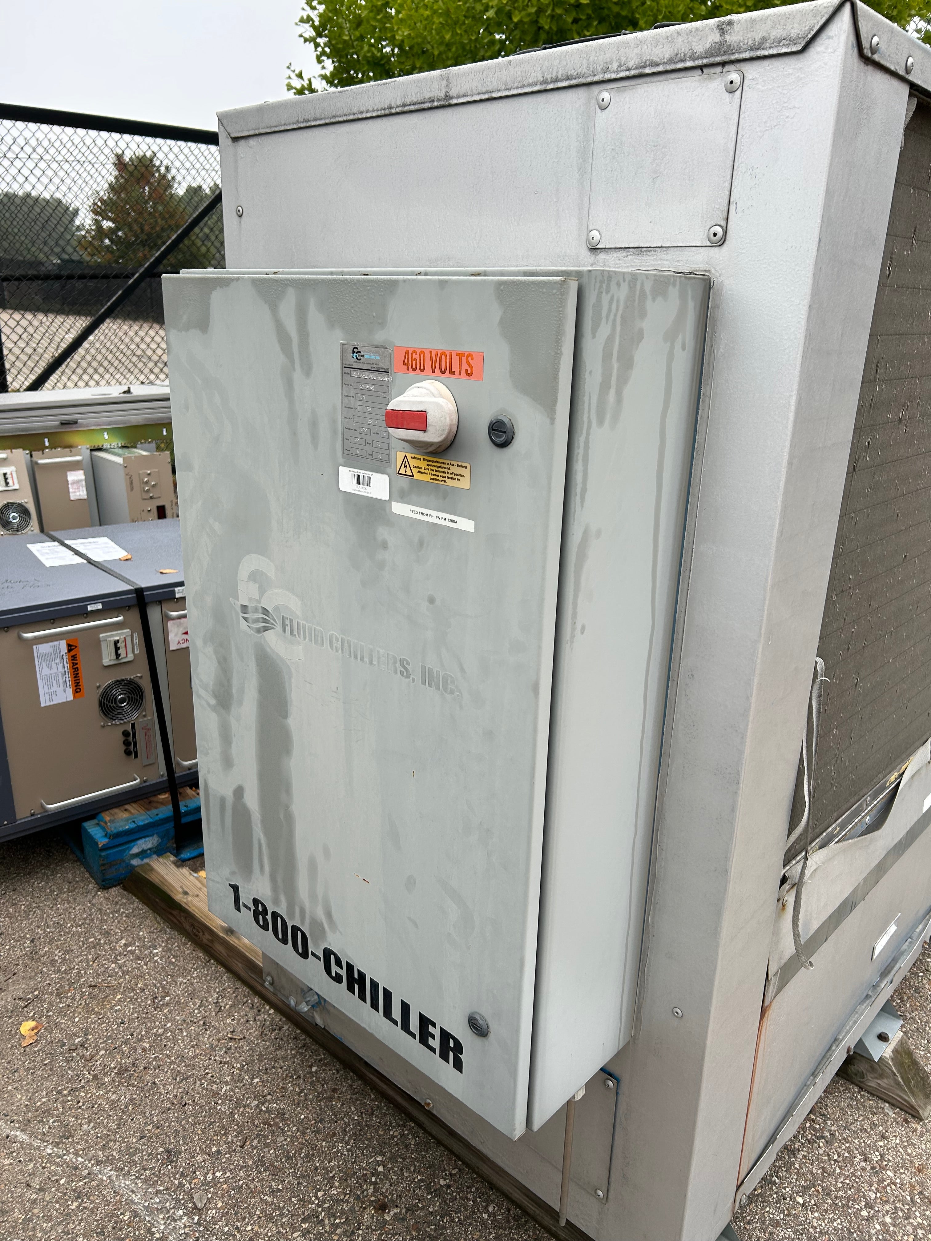 Fluid chillers Inc. for part or repair/Scrap Bid #581- 1,380lbs