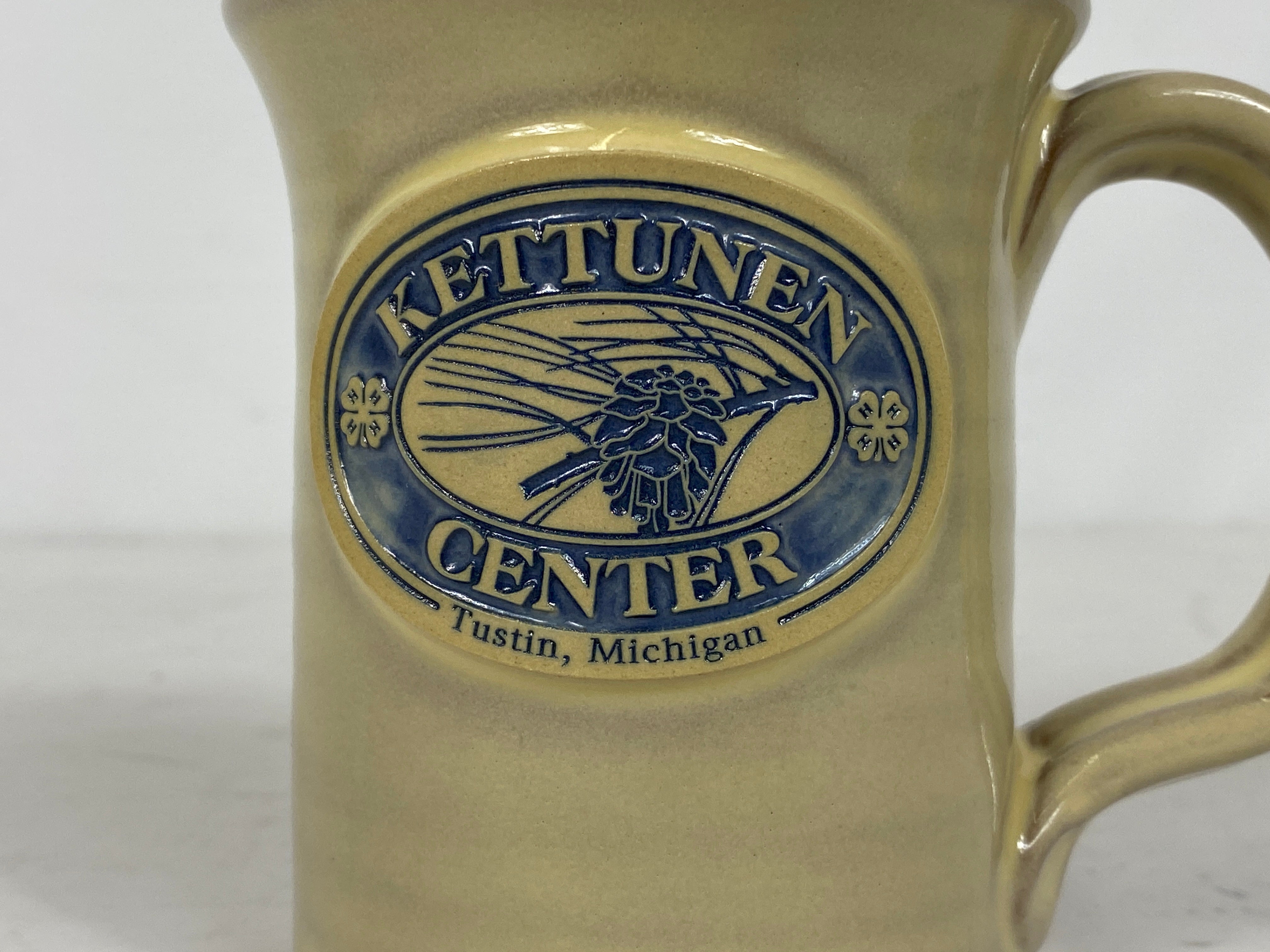 Hand Thrown Kettunen Center Ceramic Coffee Mug by Deneen Pottery