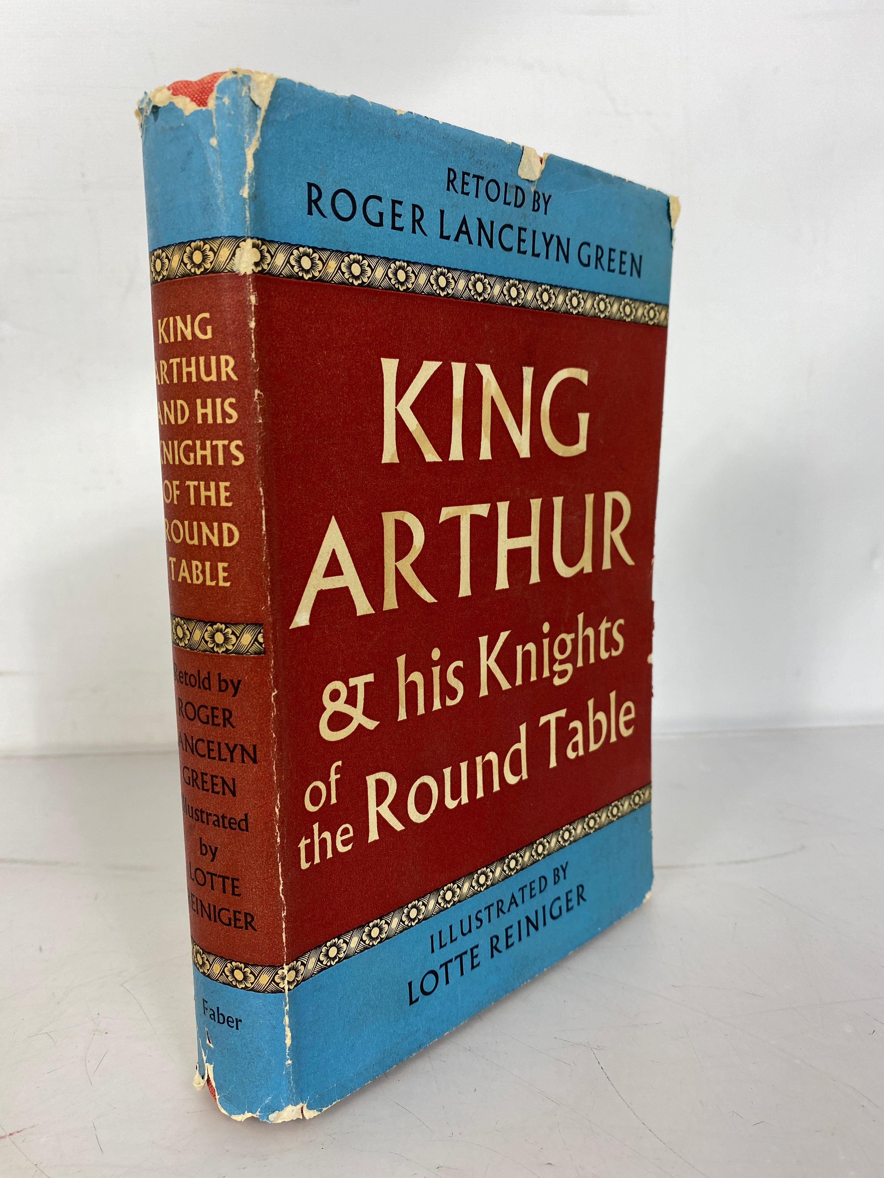 King Arthur and His Knights of the Round Table Roger Lancelyn Green 1958 HC DJ