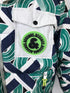 Jack and Jones White, Blue, Green Coat Women's Size M