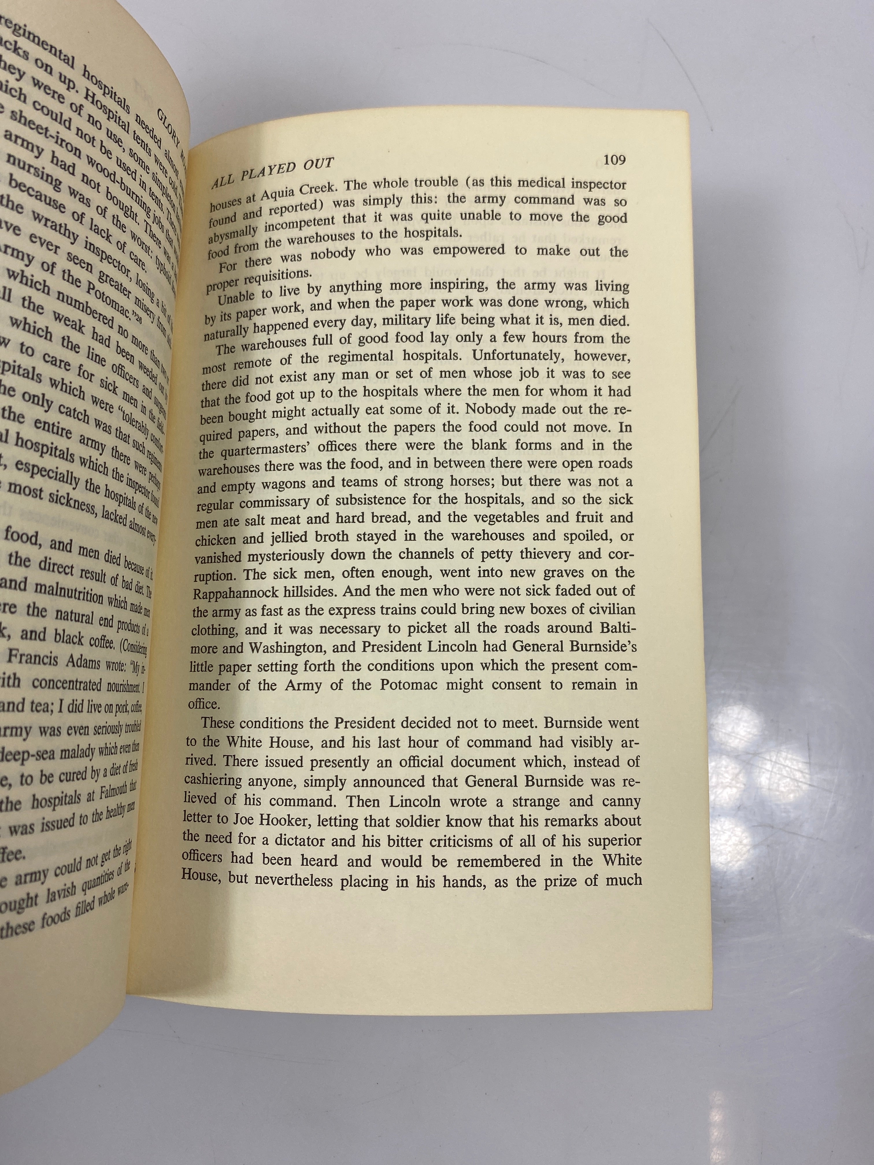 Set of 3 The Army of the Potomac by Bruce Catton 1952-62 HC