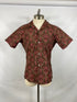 Bangkok Skylite Pure Thai Cotton Short Sleeve Button Up Men's Size M