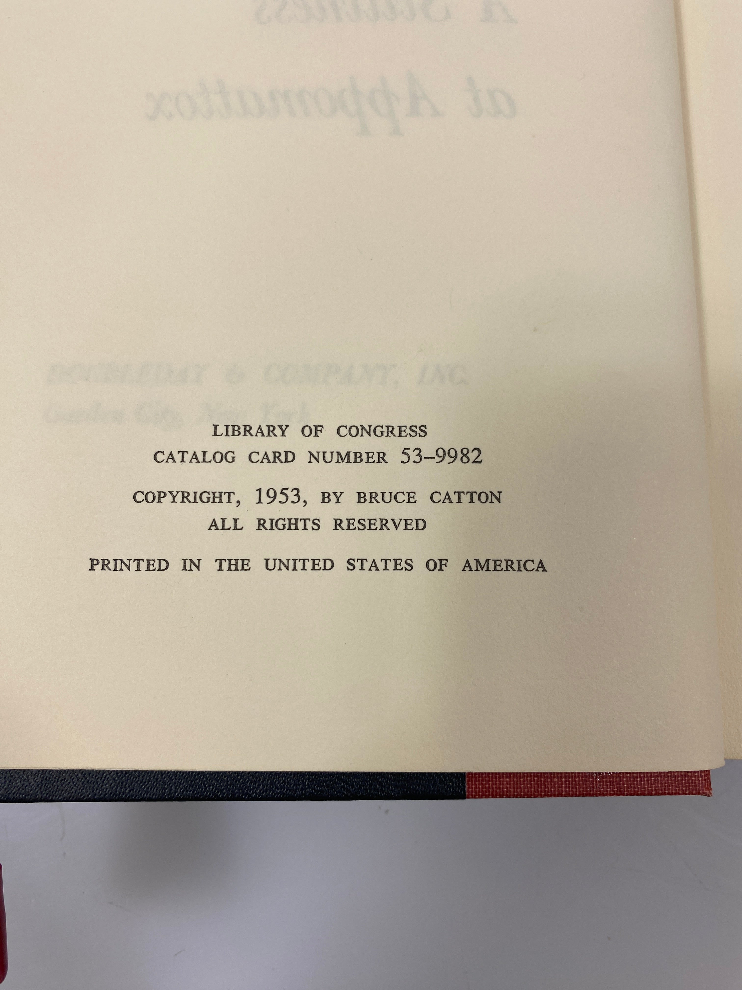 Set of 3 The Army of the Potomac by Bruce Catton 1952-62 HC