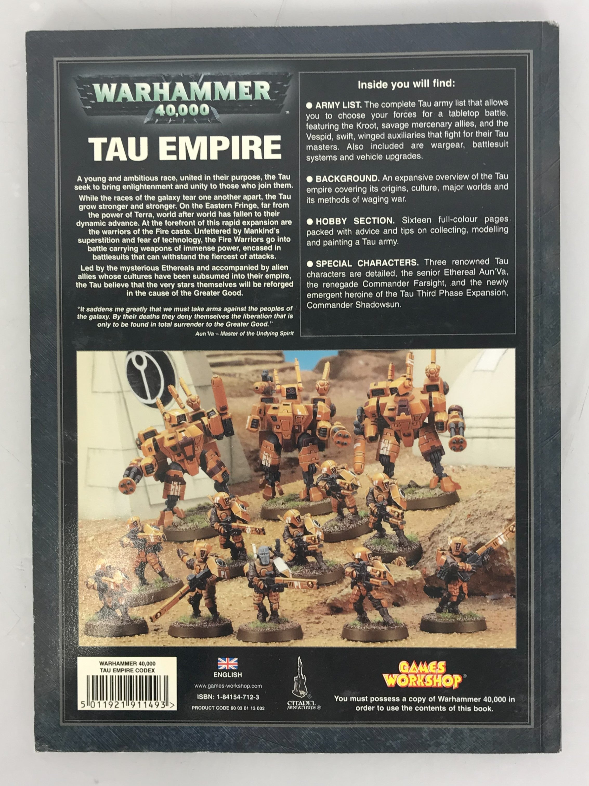 Warhammer 40,000 Codex Tau Empire 2005