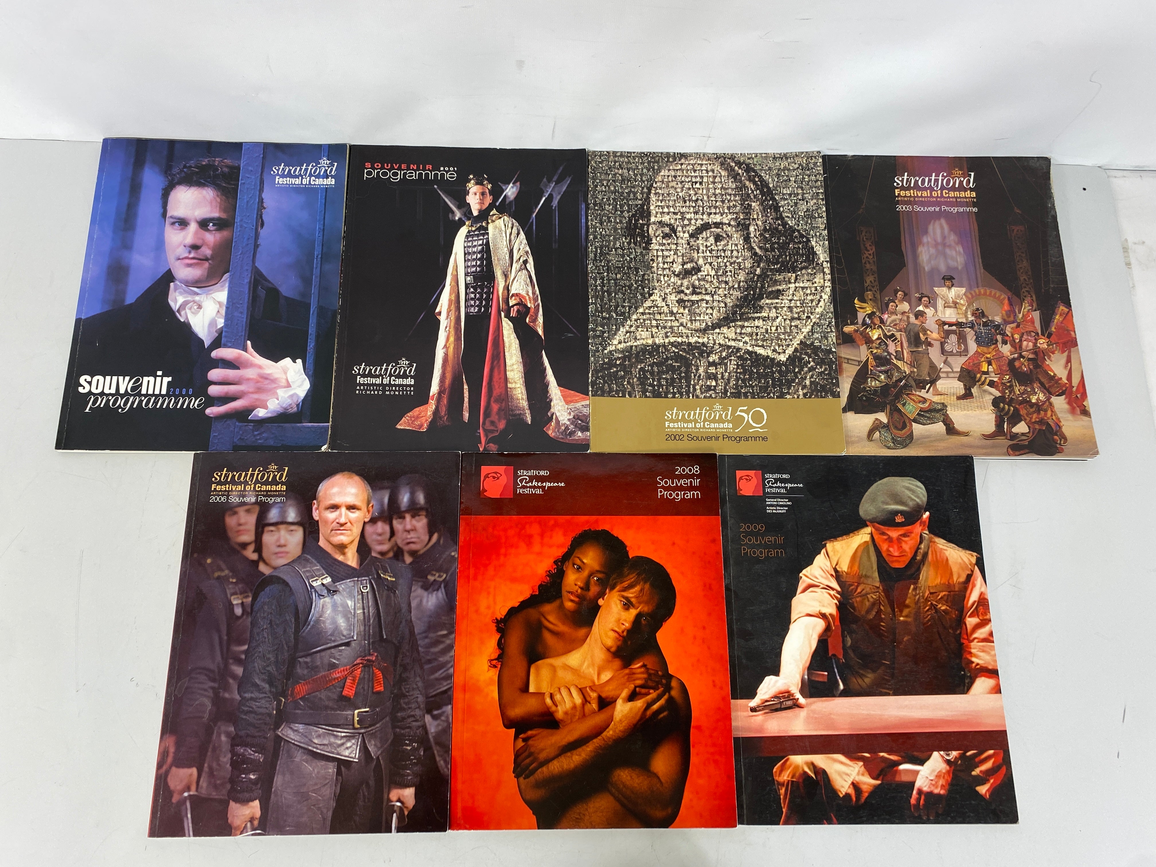 Lot of 14 Stratford Festival of Canada Souvenir Programs 2000-2018 SC