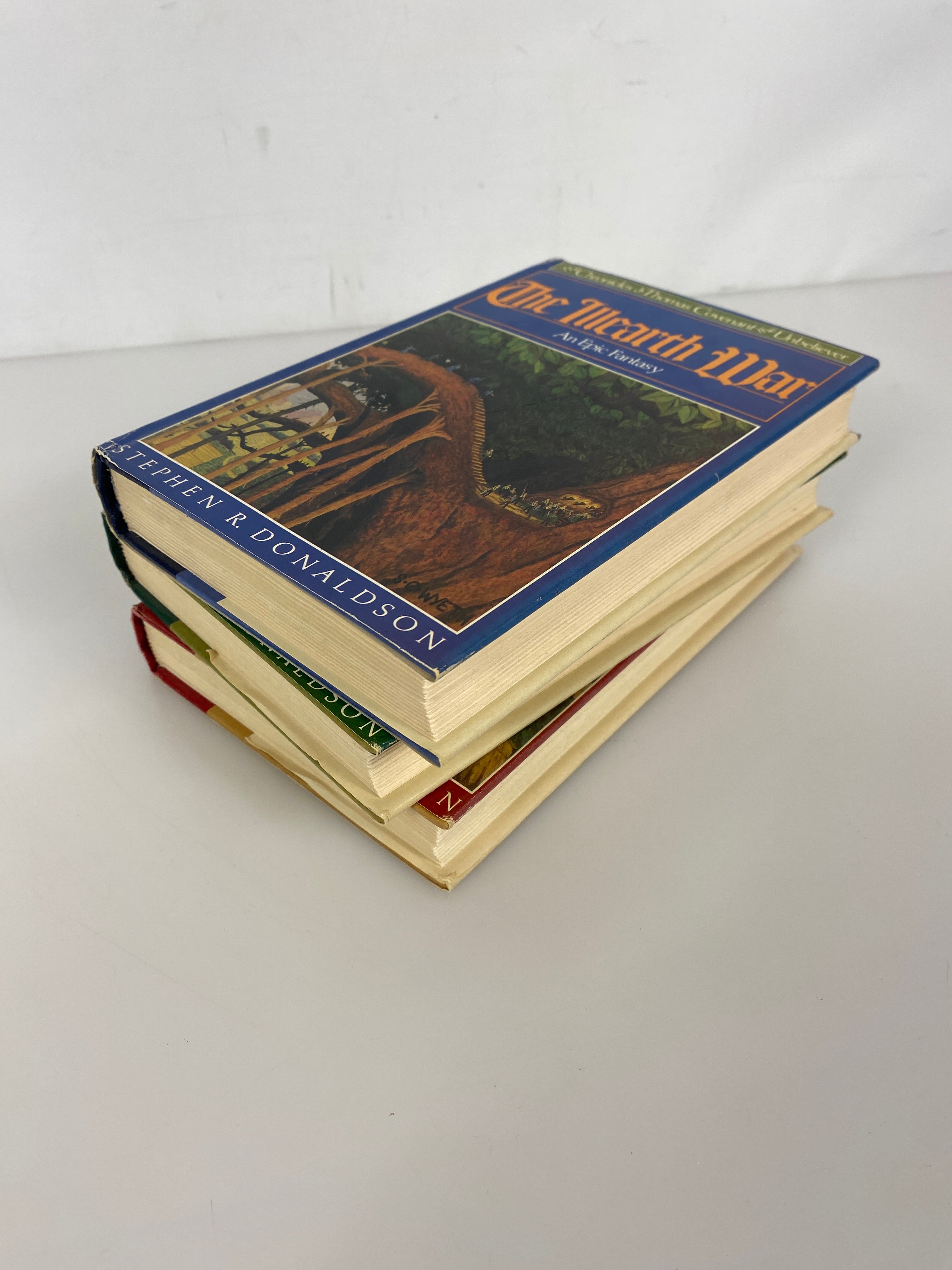 Set of 3 Thomas the Covenant Unbeliever Trilogy HCDJ 1977