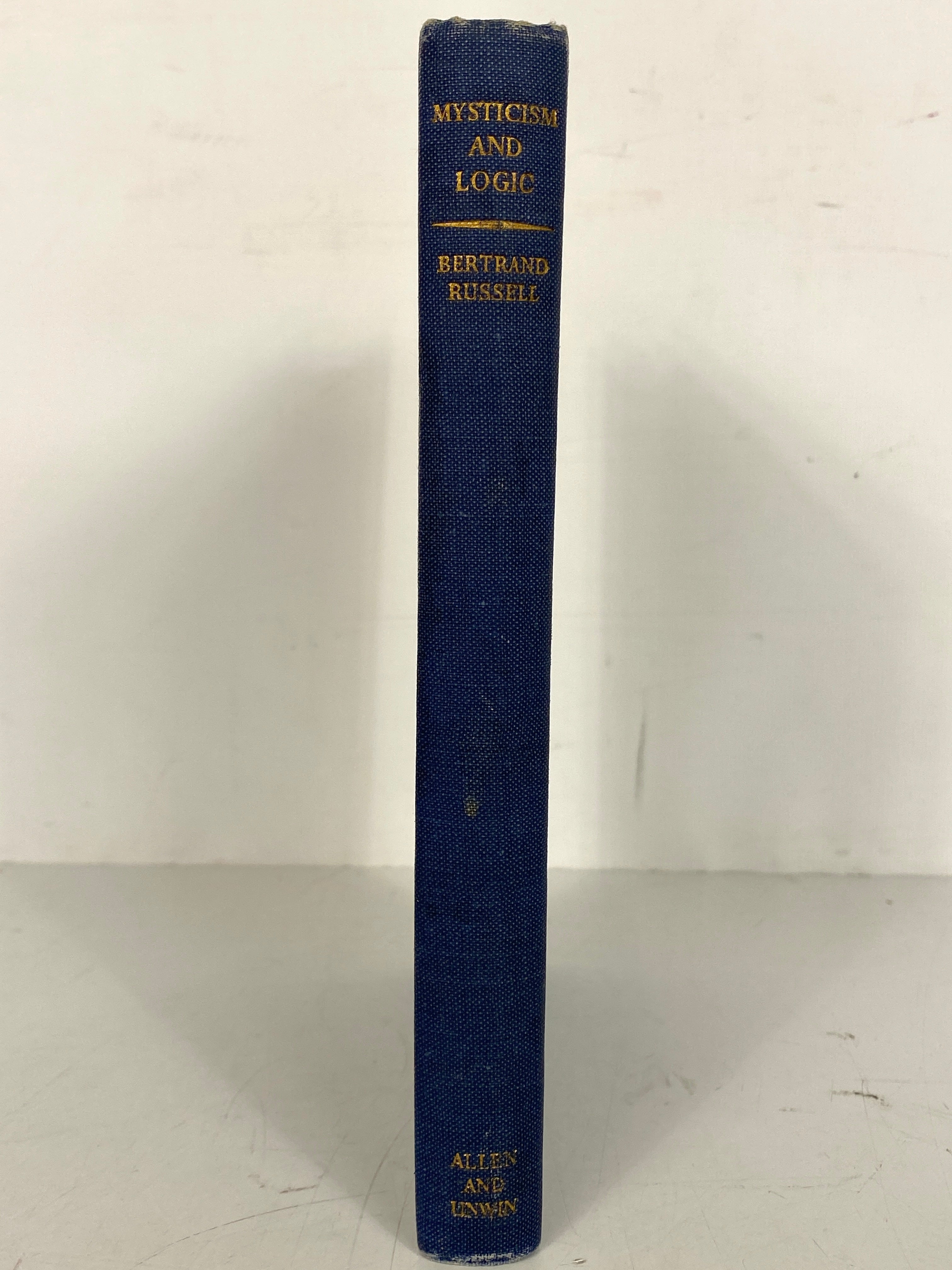 Bertrand Russell Mysticism & Logic 1950 Vintage HC