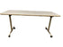Grey Laminate Table On Wheels