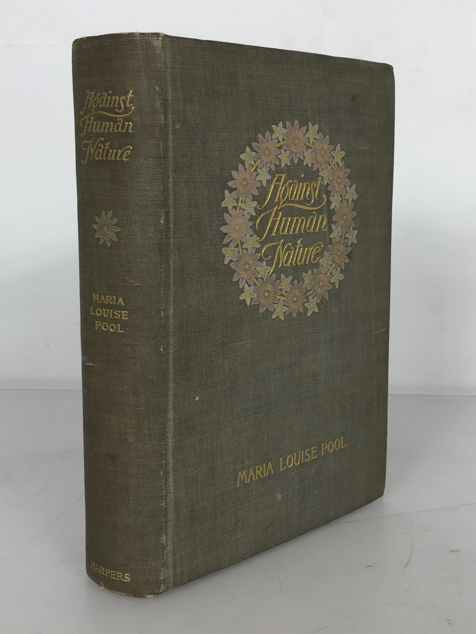 Against Human Nature by Maria Louise Pool 1895 First Edition
