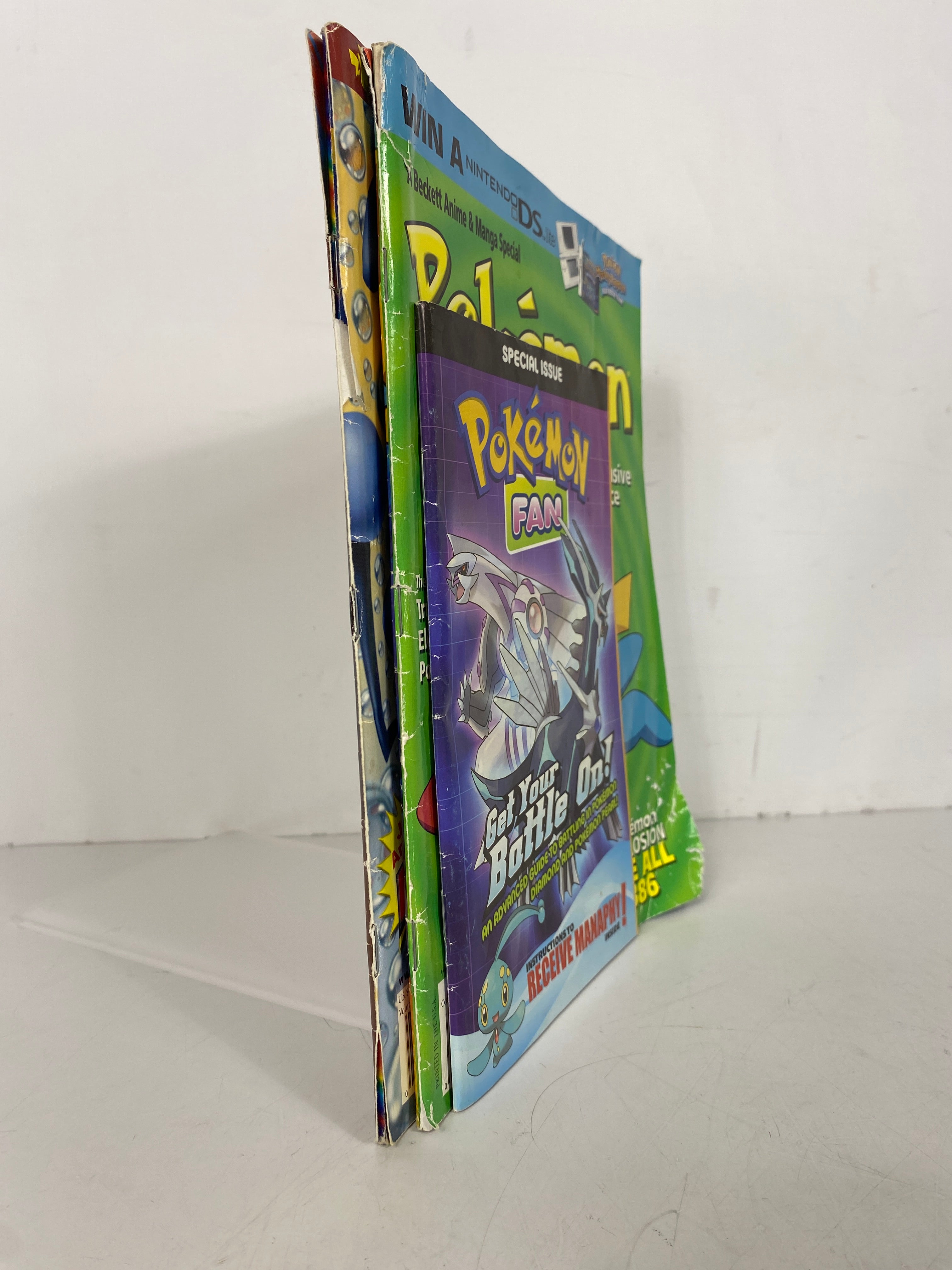 Lot of 3 Pokemon Fan & Collector Magazines 2000-2007 SC