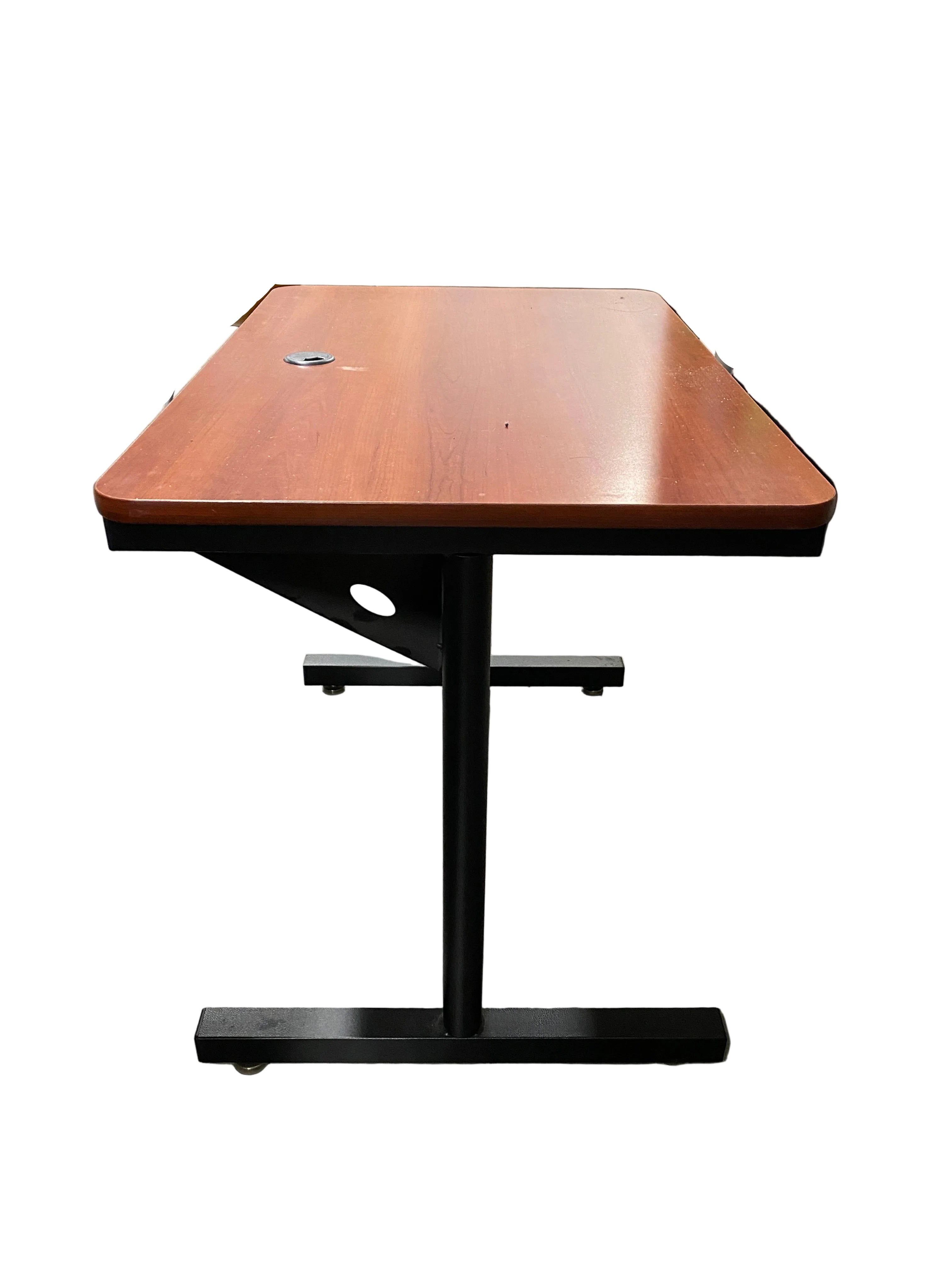 Cherry Laminate Table With Cable Port