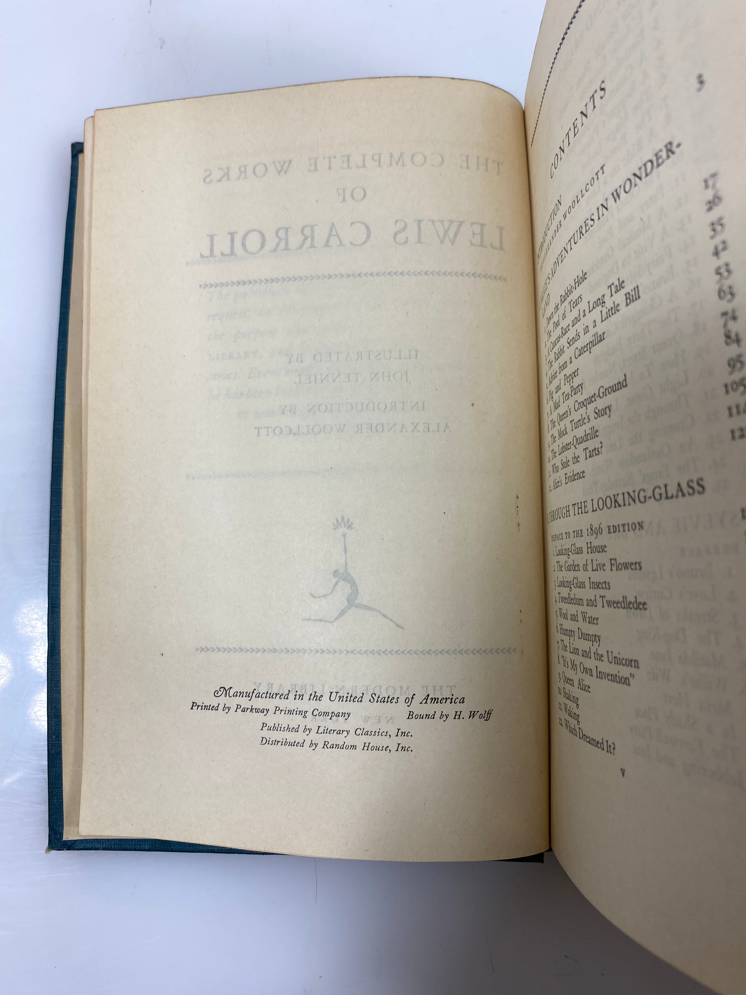 The Complete Works of Lewis Carroll Modern Library HC