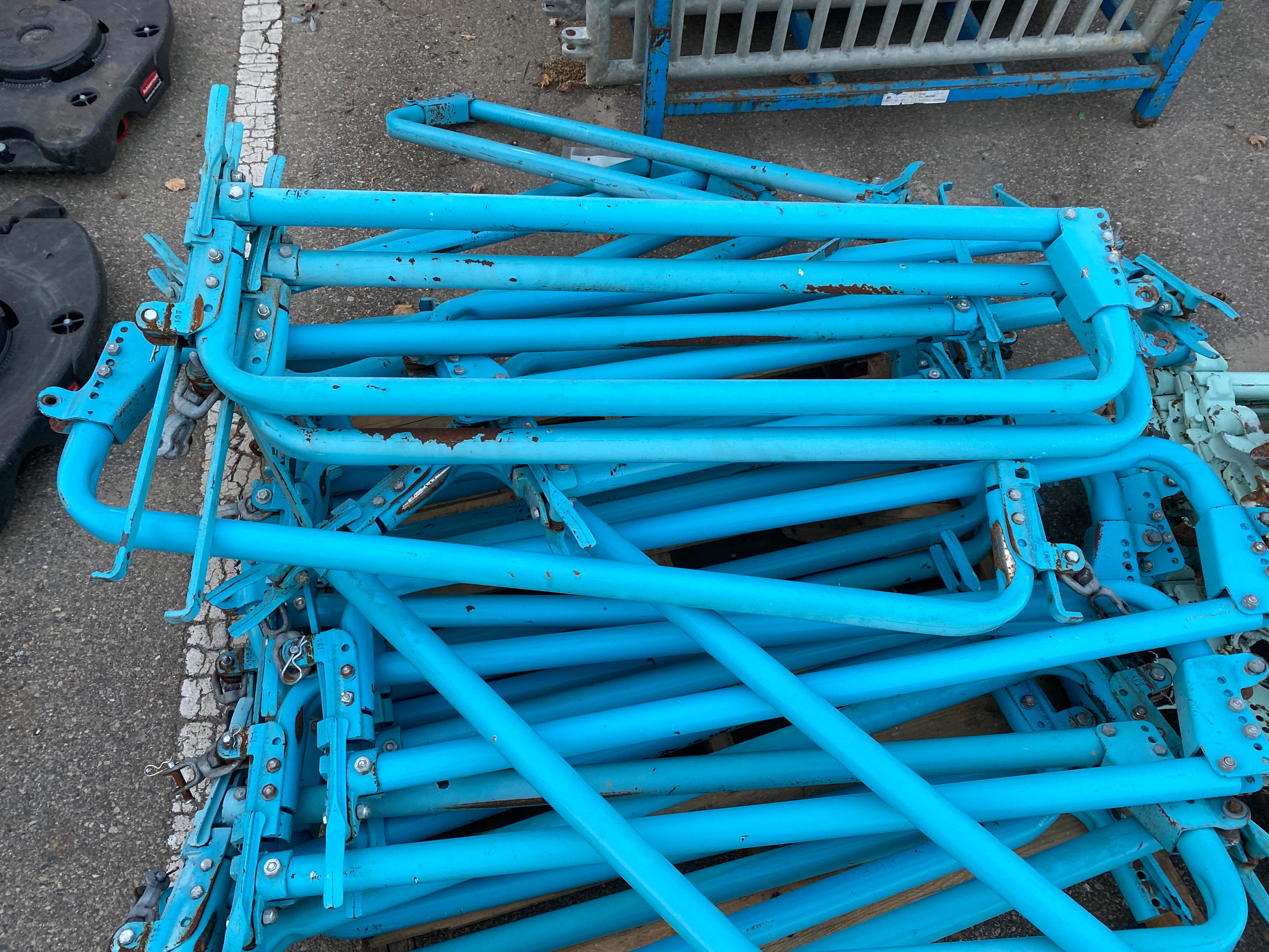 Blue Crowd Stanchion