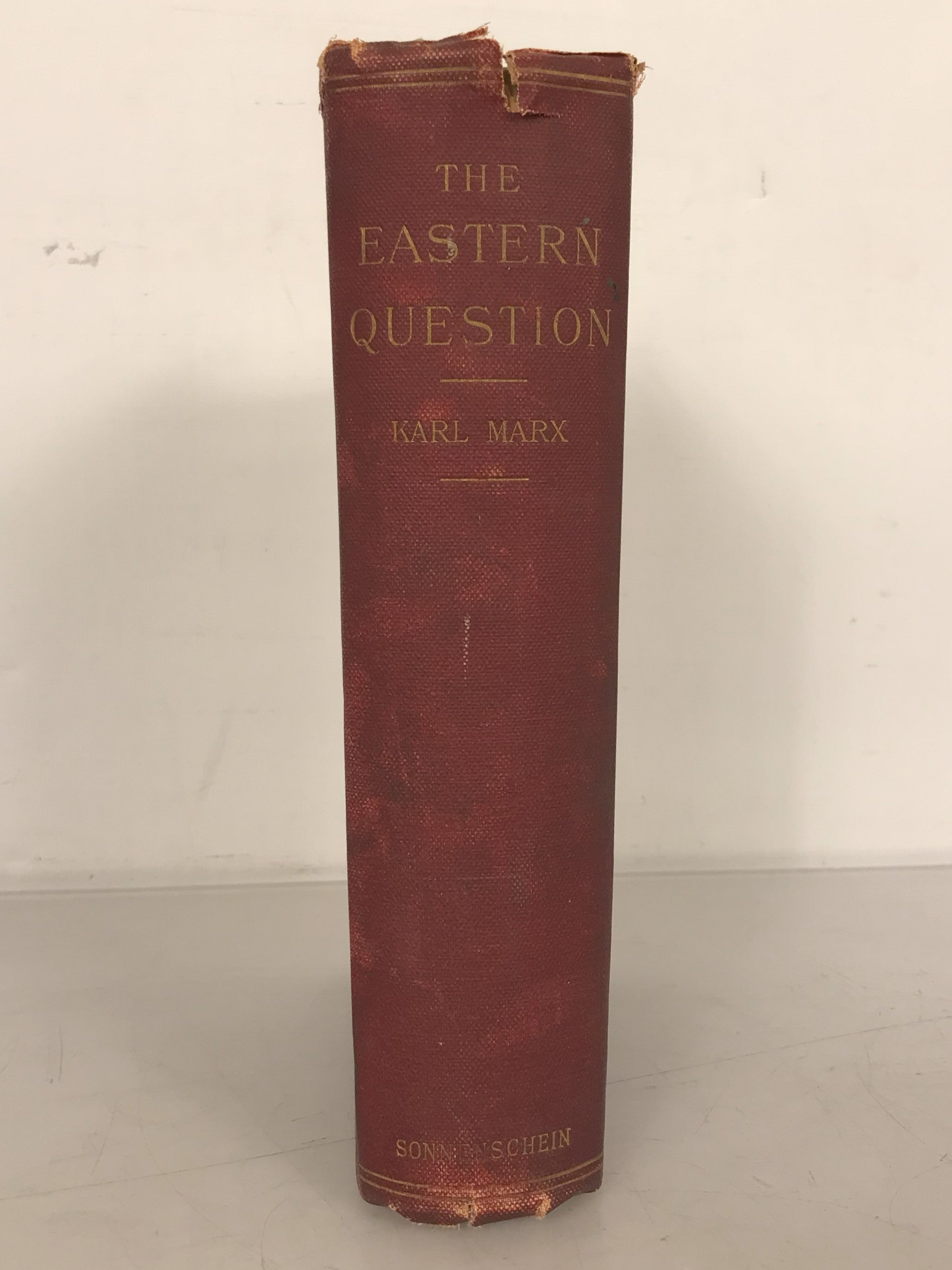The Eastern Question by Karl Marx 1897 Includes Map