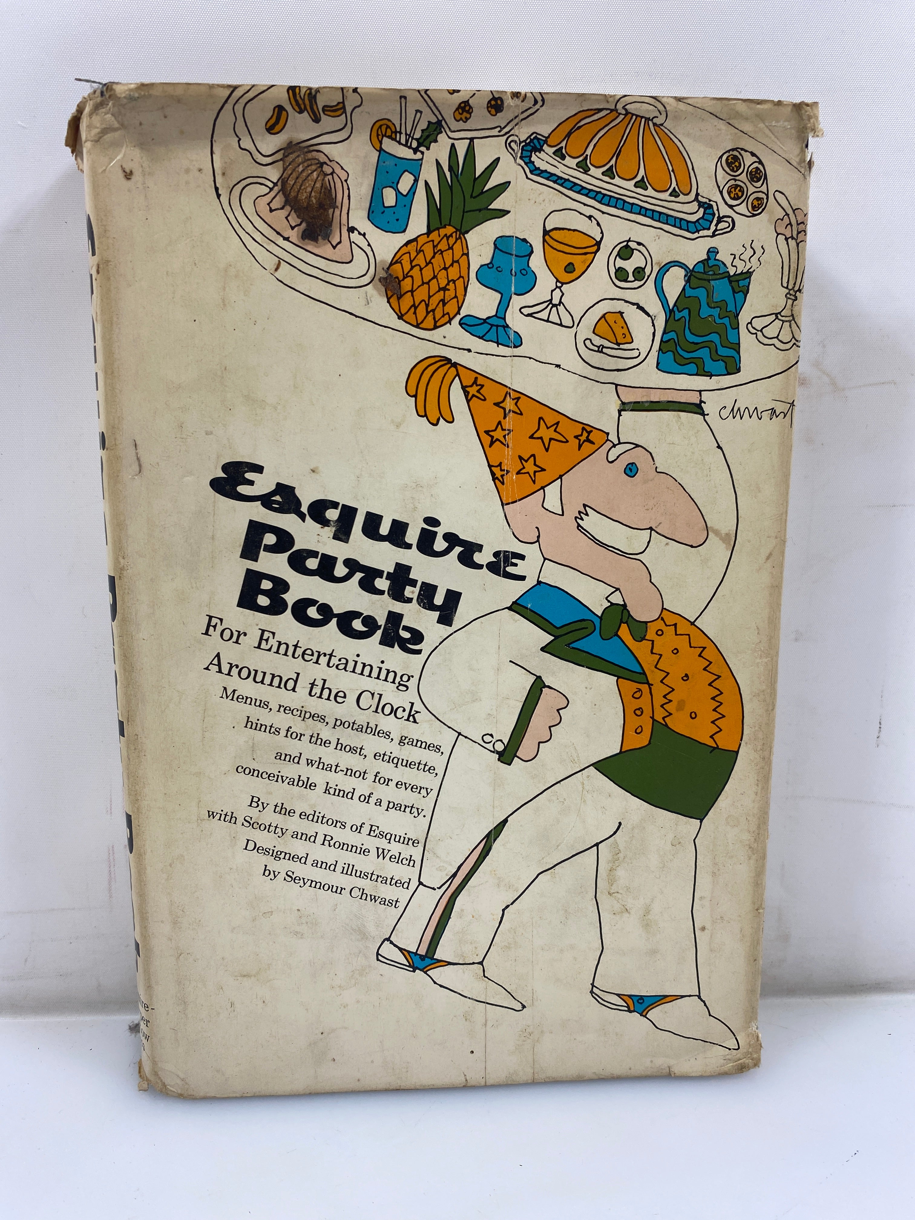 Esquire Party Book: For Entertaining Around the Clock 1965 HCDJ