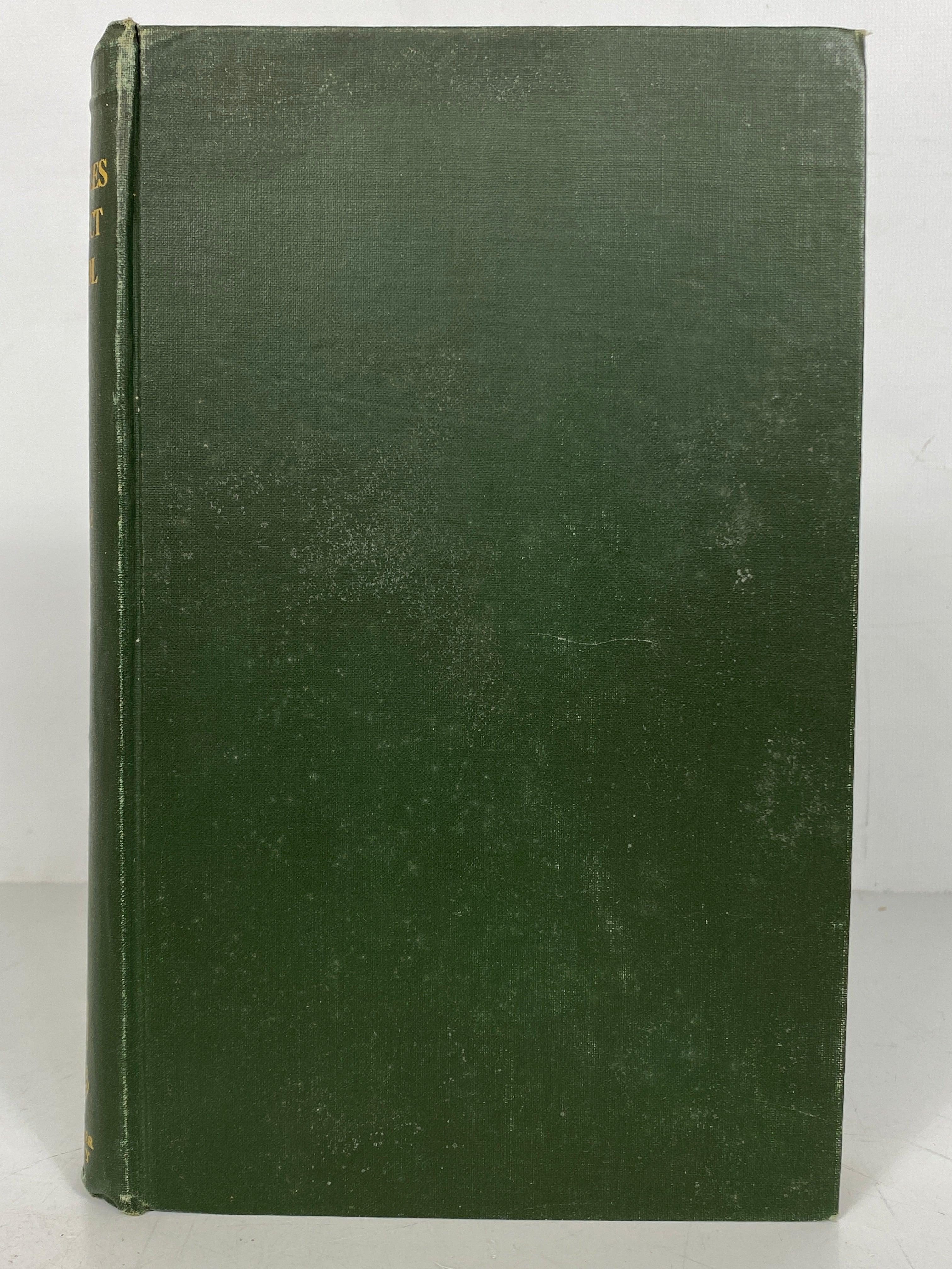 The Principles of Insect Control Wardle/Buckle 1923 Antique HC