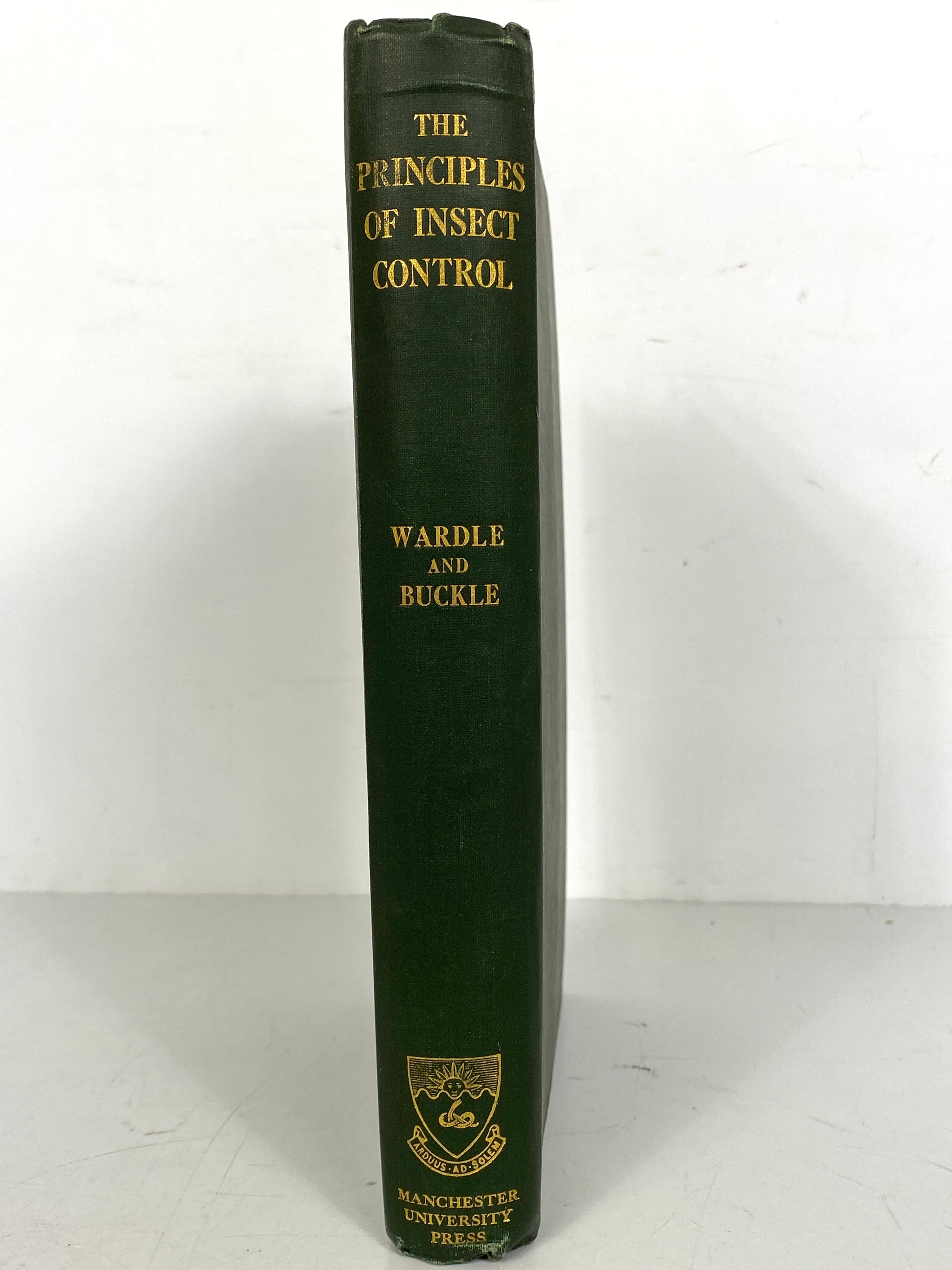 The Principles of Insect Control Wardle/Buckle 1923 Antique HC