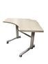 Grey Laminate Wooden Corner Table