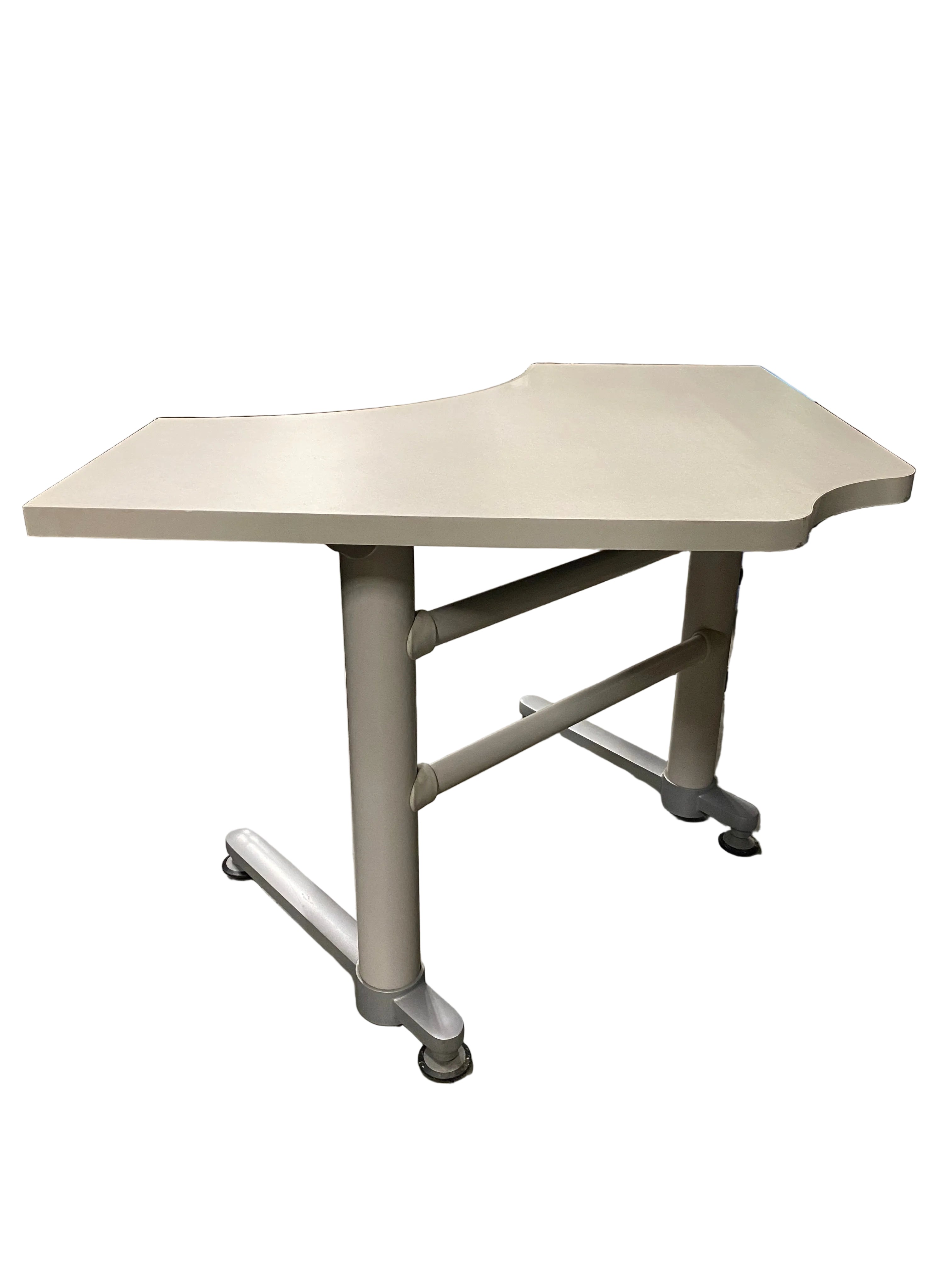 Grey Laminate Wooden Corner Table