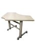 Grey Laminate Wooden Corner Table