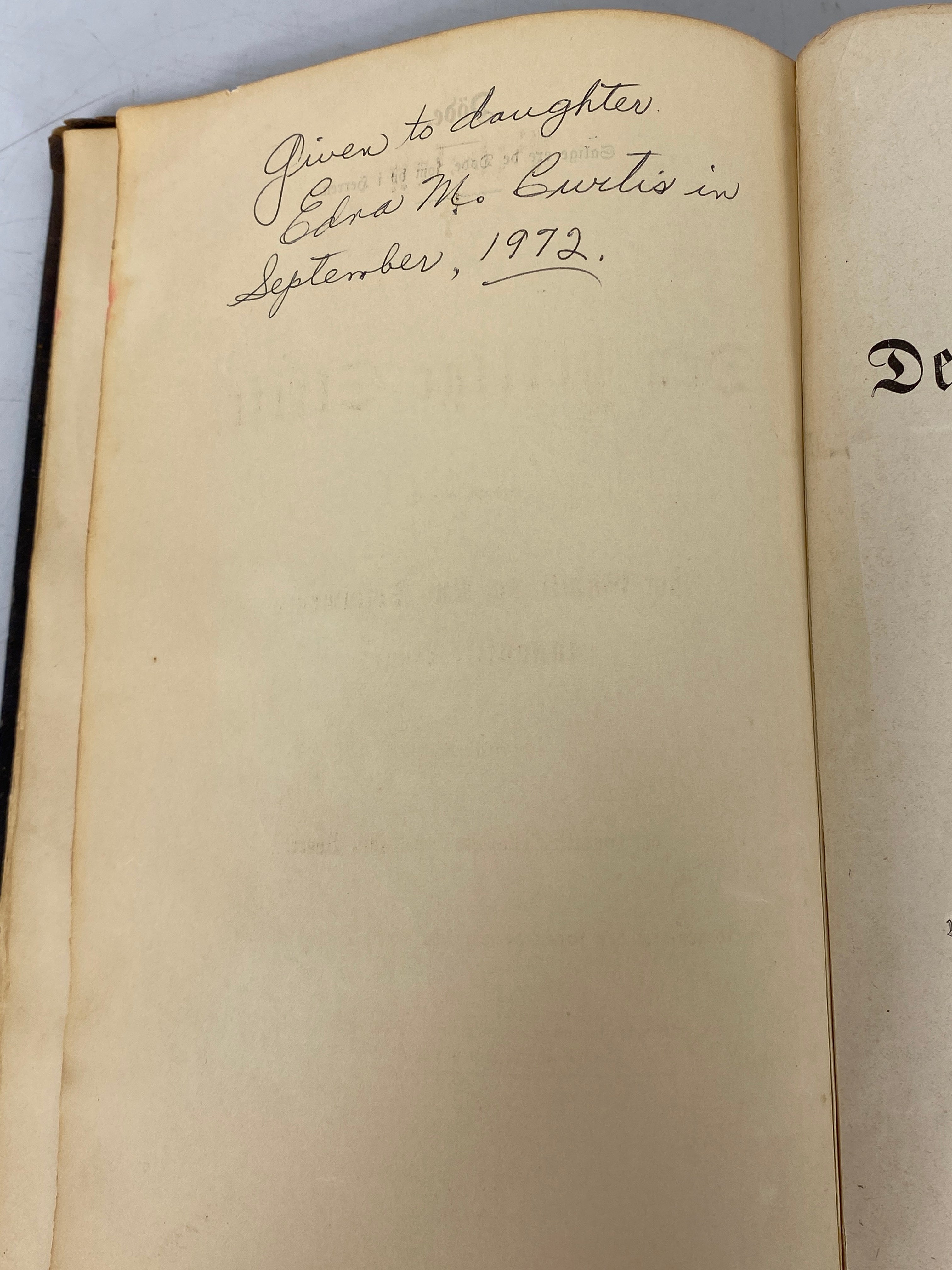 Antique Danish Bible Old & New Testaments 1892 United Norwegian Lutheran Church