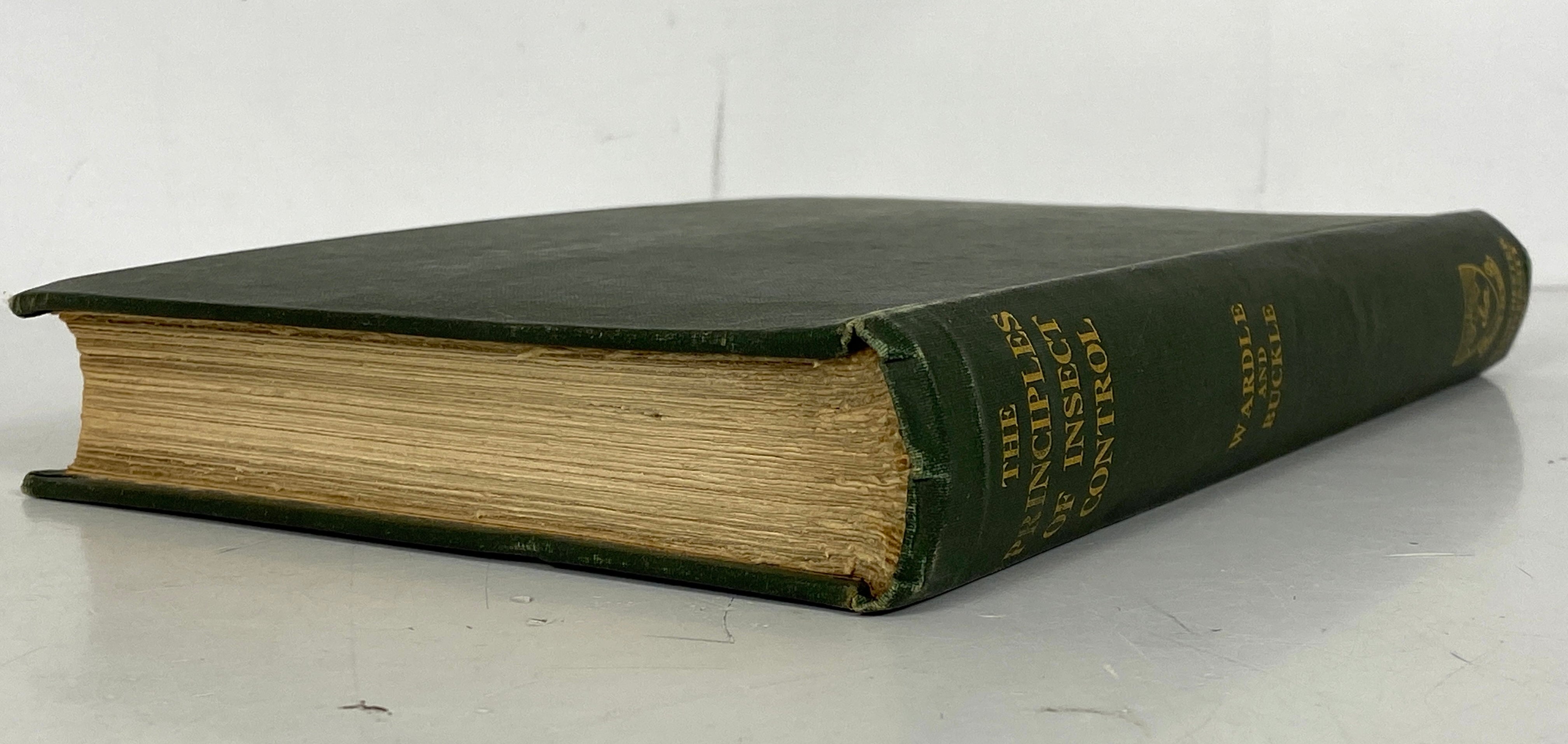 The Principles of Insect Control Wardle/Buckle 1923 Antique HC