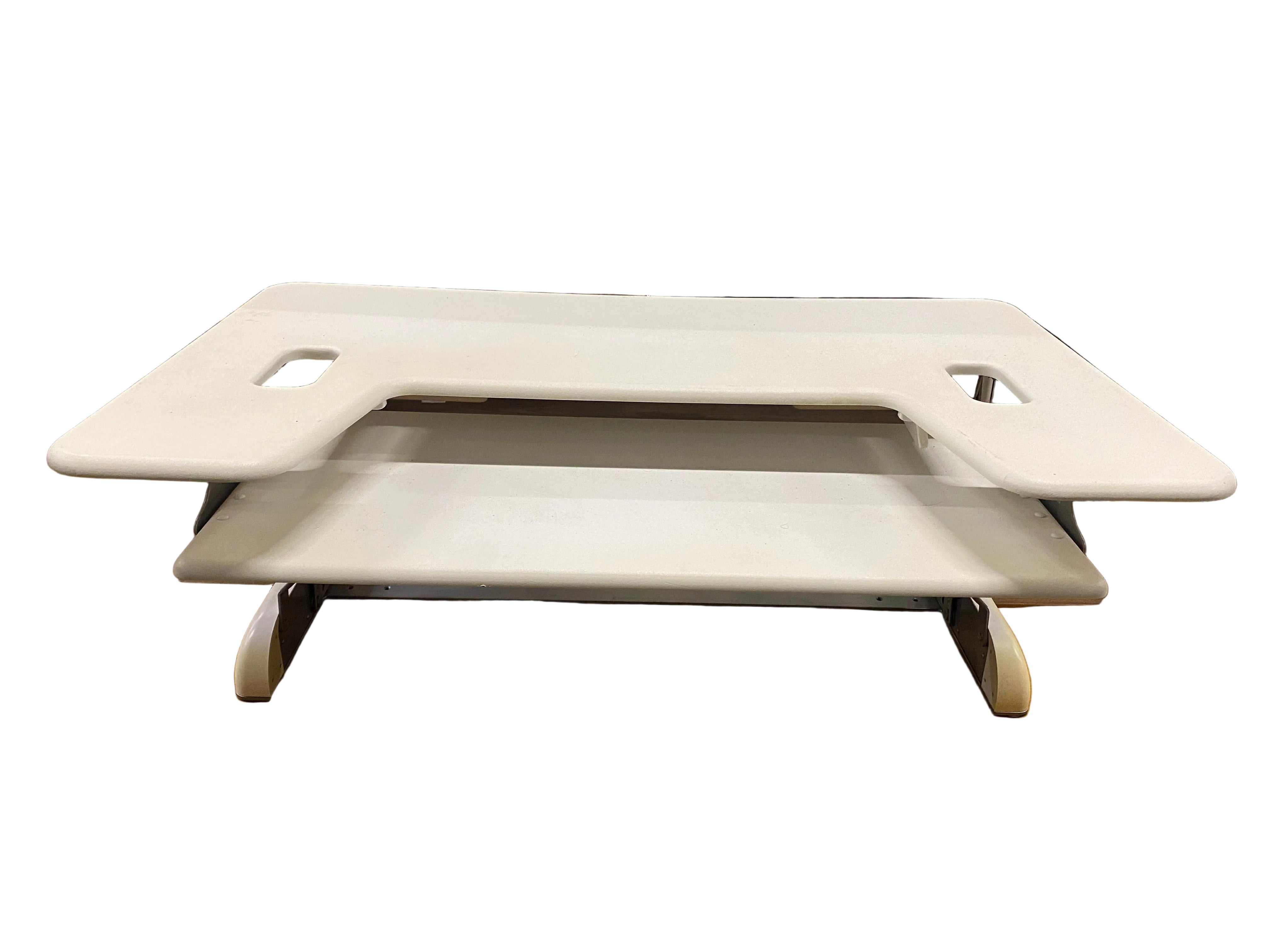 Varidesk Cube Plus 40 Two-Tier Standing Desk White