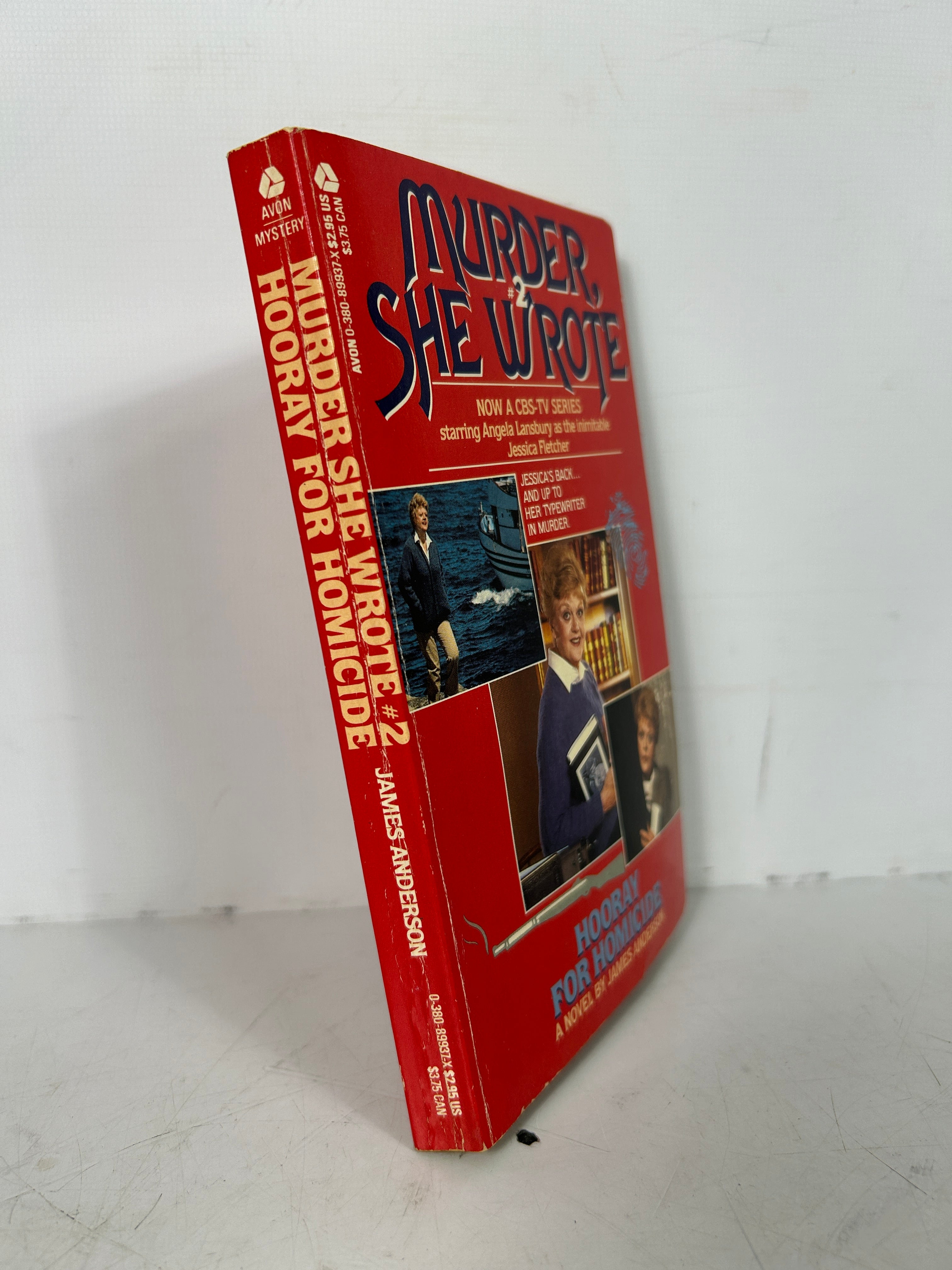 Murder She Wrote 2 (TV Tie-in) Hooray for Homicide 1985  1st Avon Printing SC