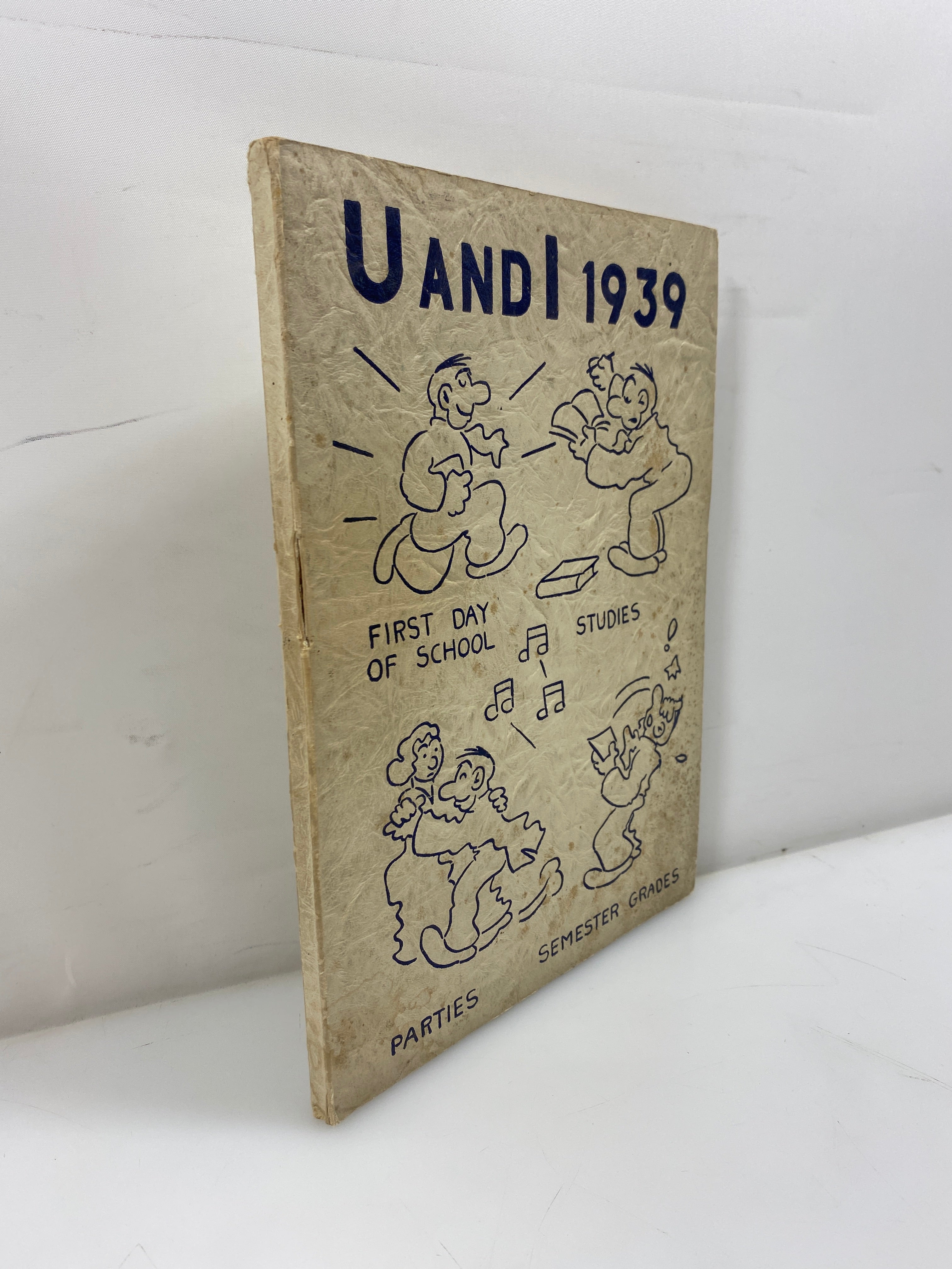 1939 "U and I" University High School Yearbook University of Illinois Urbana, IL