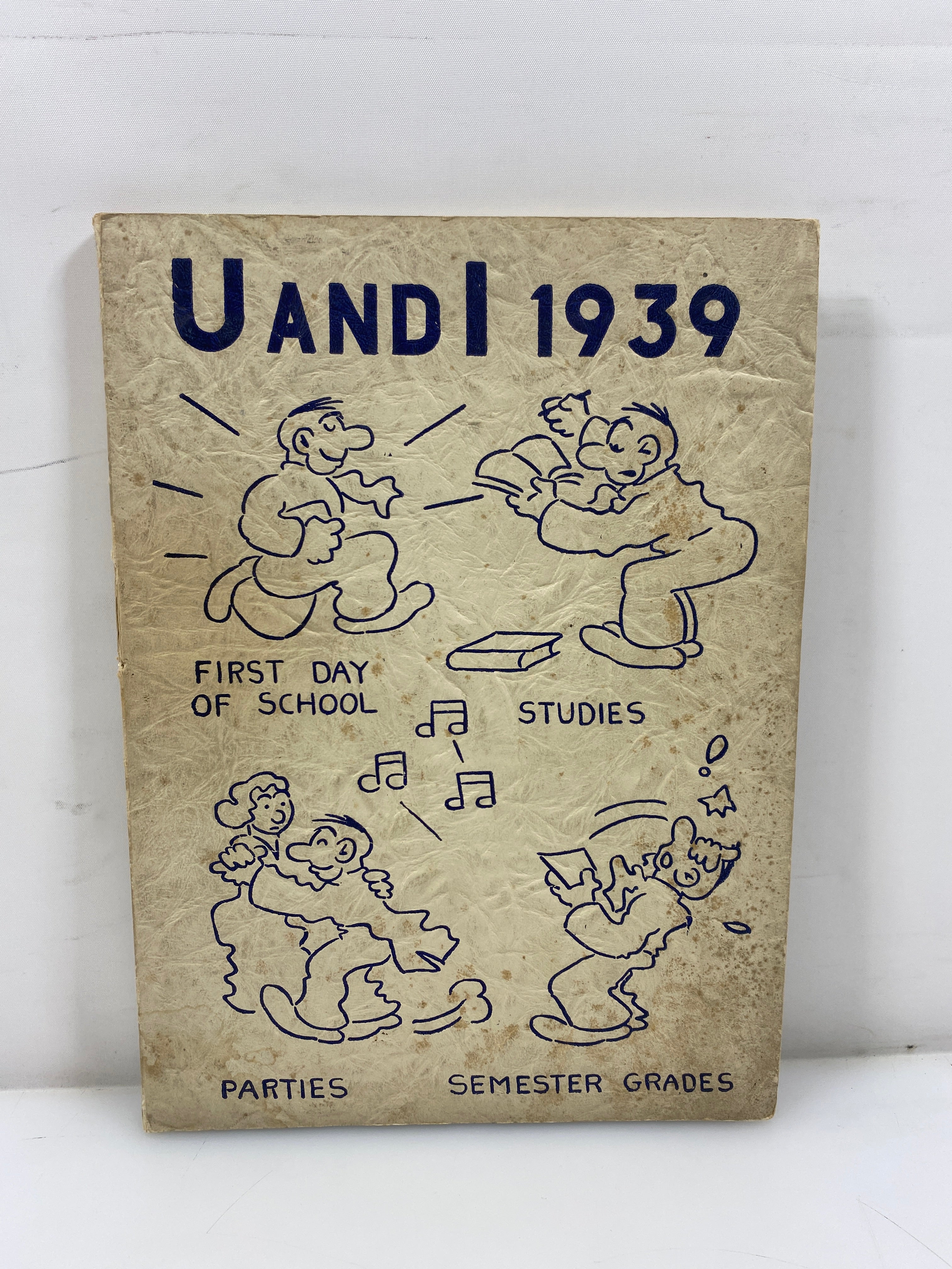 1939 "U and I" University High School Yearbook University of Illinois Urbana, IL