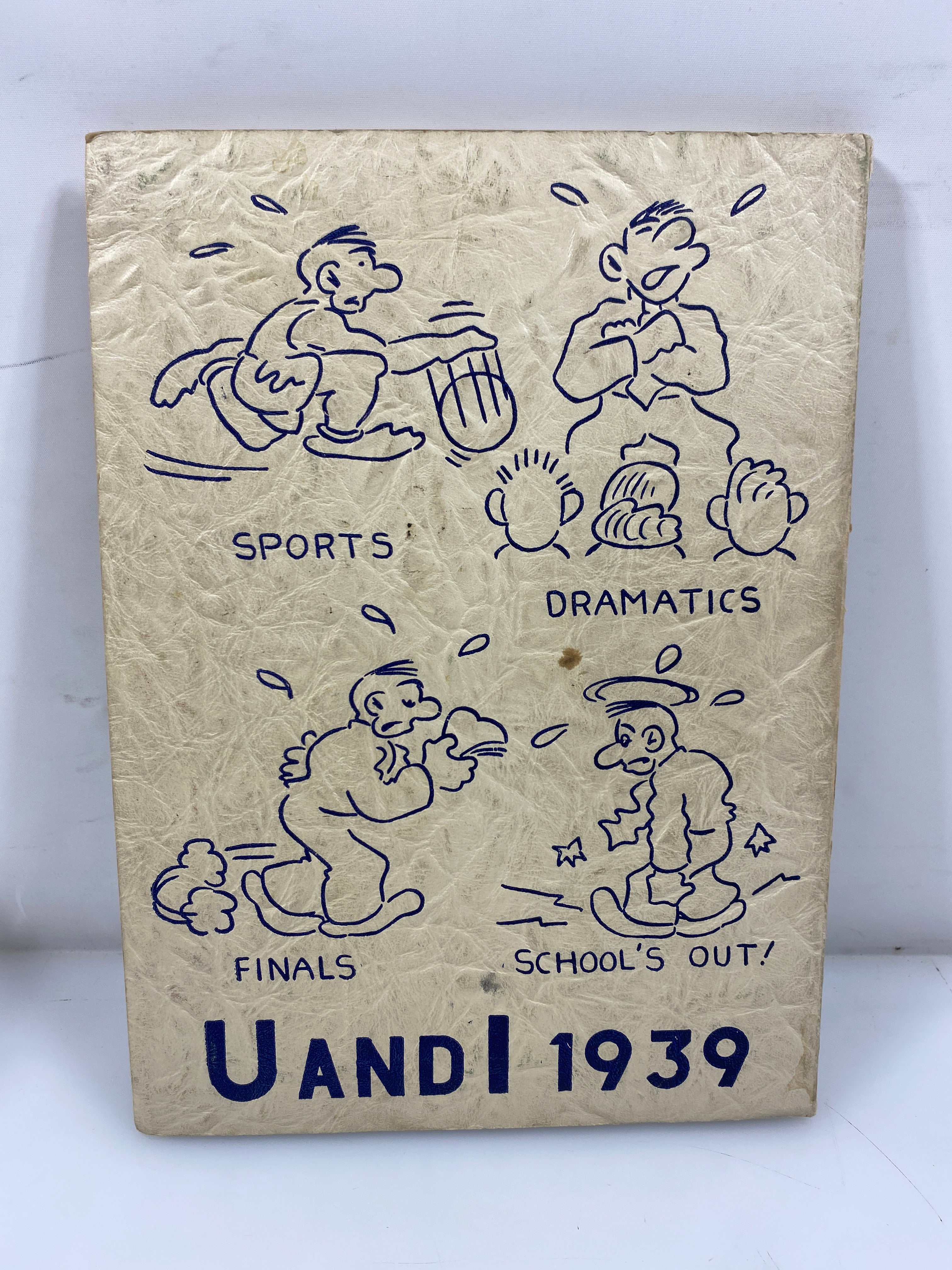 1939 "U and I" University High School Yearbook University of Illinois Urbana, IL