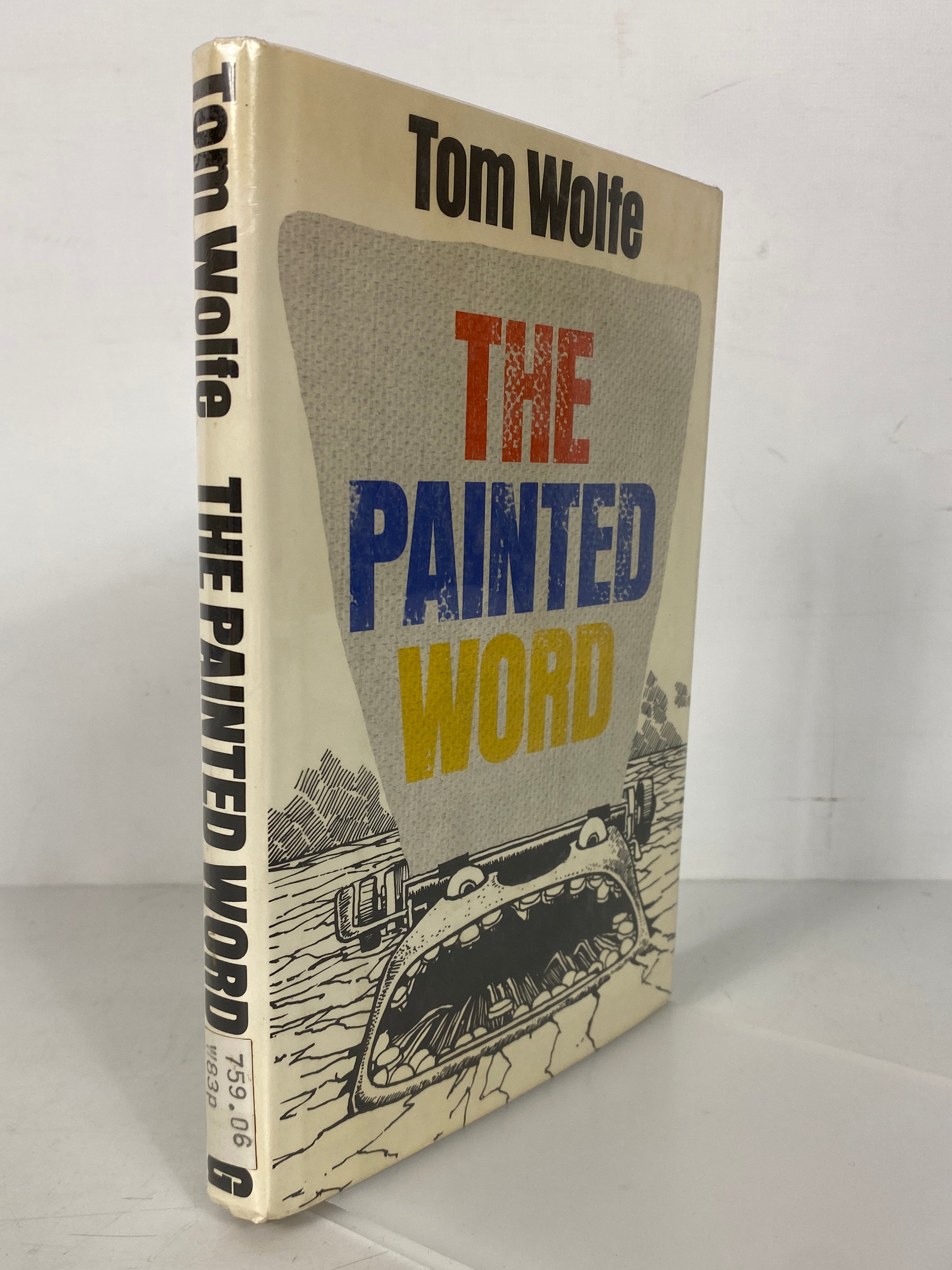 The Painted Word by Tom Wolfe 1975 First Printing HC DJ