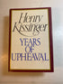 Henry Kissinger Years of Upheaval HCDJ 1982