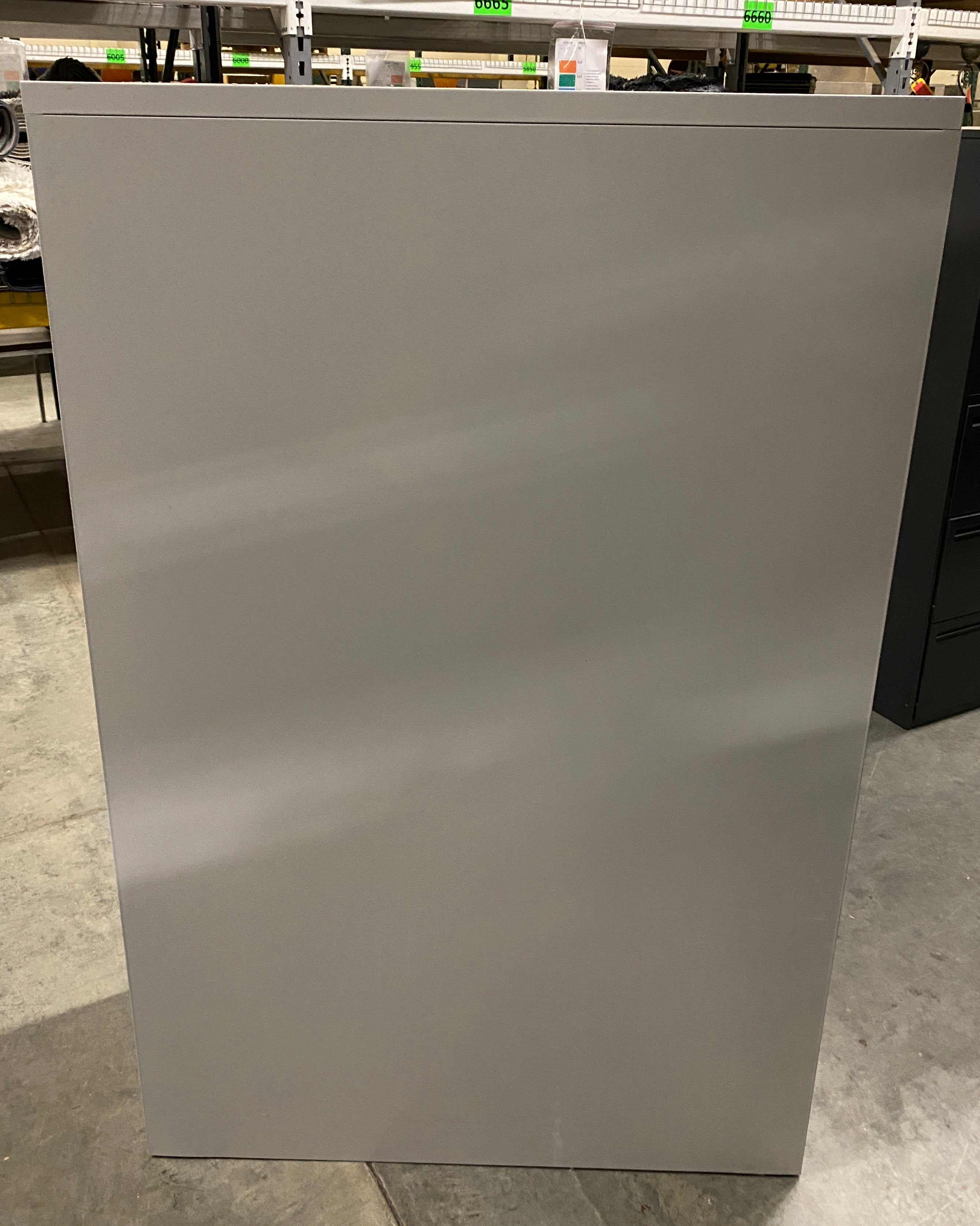 Steelcase Lateral Light Grey 5 Drawer File Cabinet