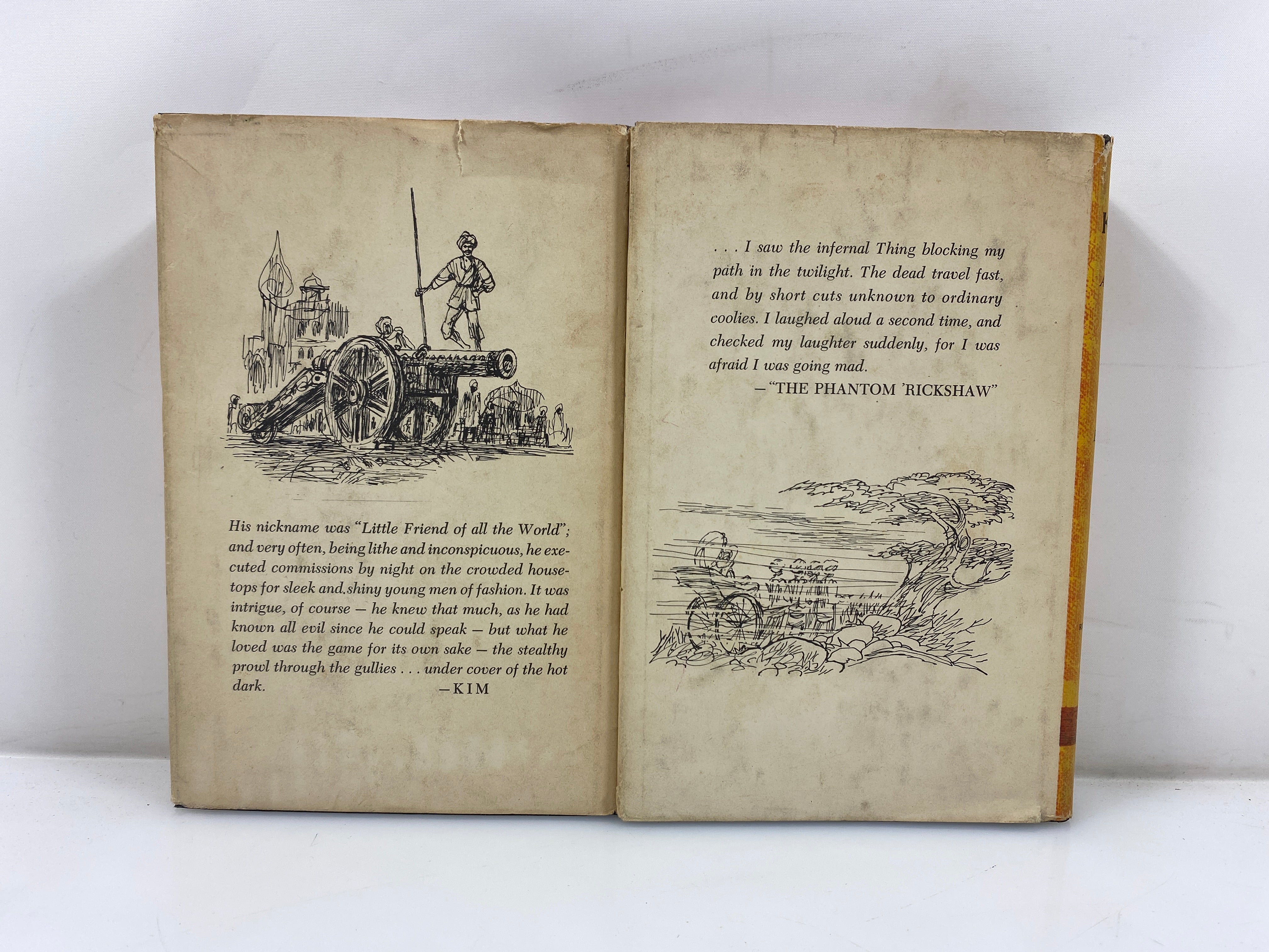 2 Vol. Set: Kipling: A Selection of His Stories and Poems 1956 HCDJ