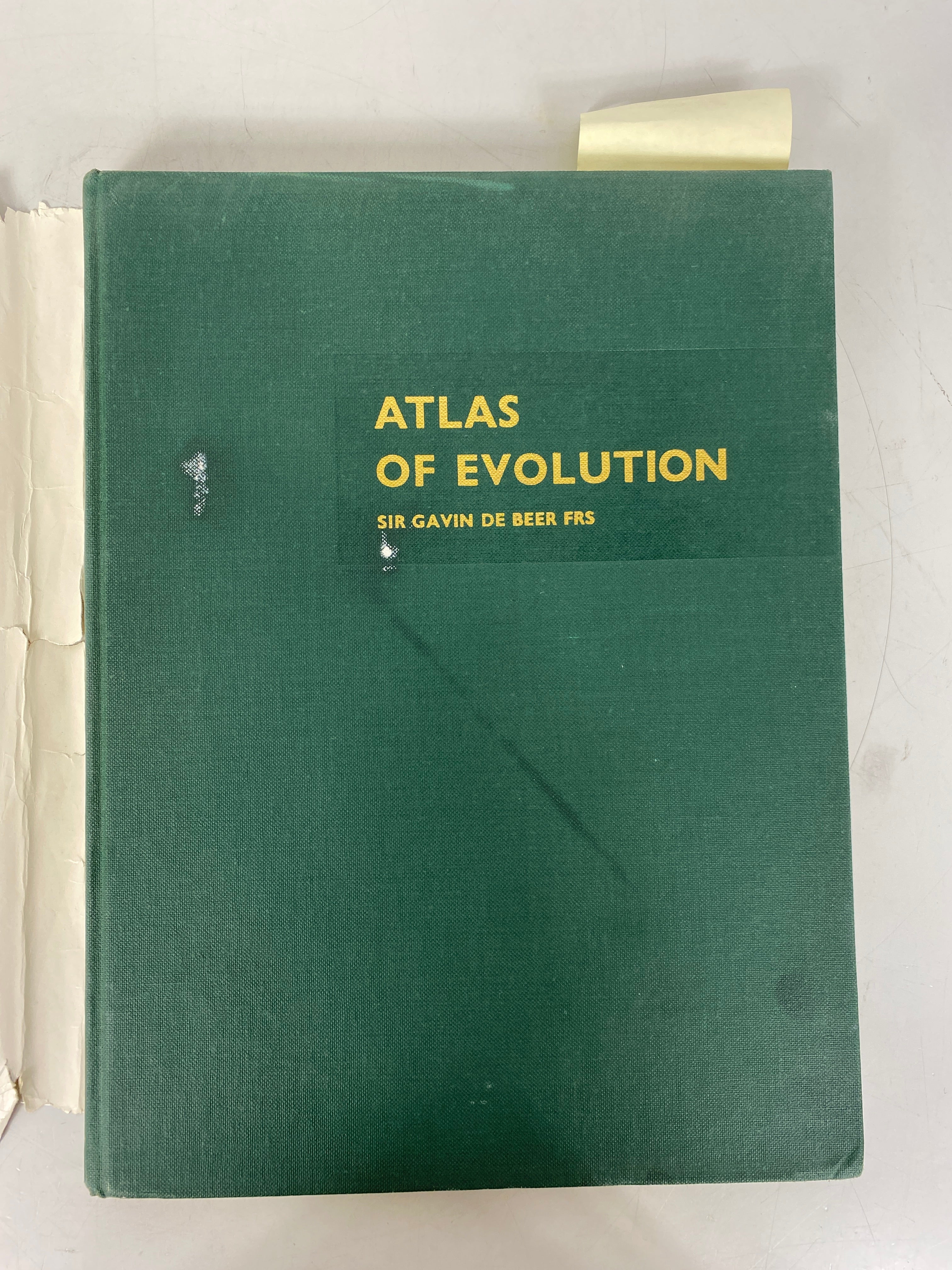 Atlas of Evolution by Sir Gavin de Beers 1964 Vintage 1st Edition HCDJ