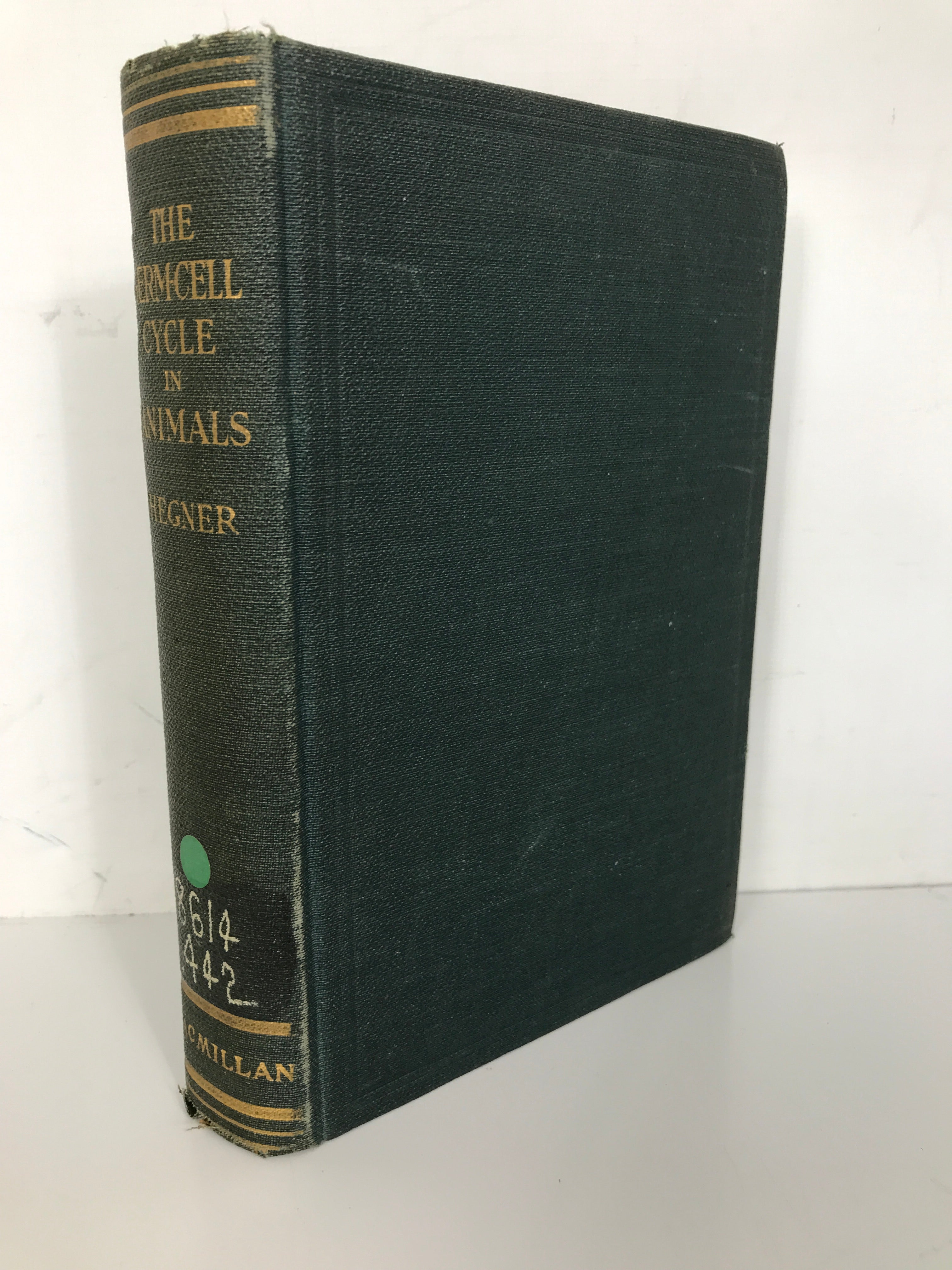 The Germ-Cell Cycle in Animals by Robert Hegner 1914 Antique HC