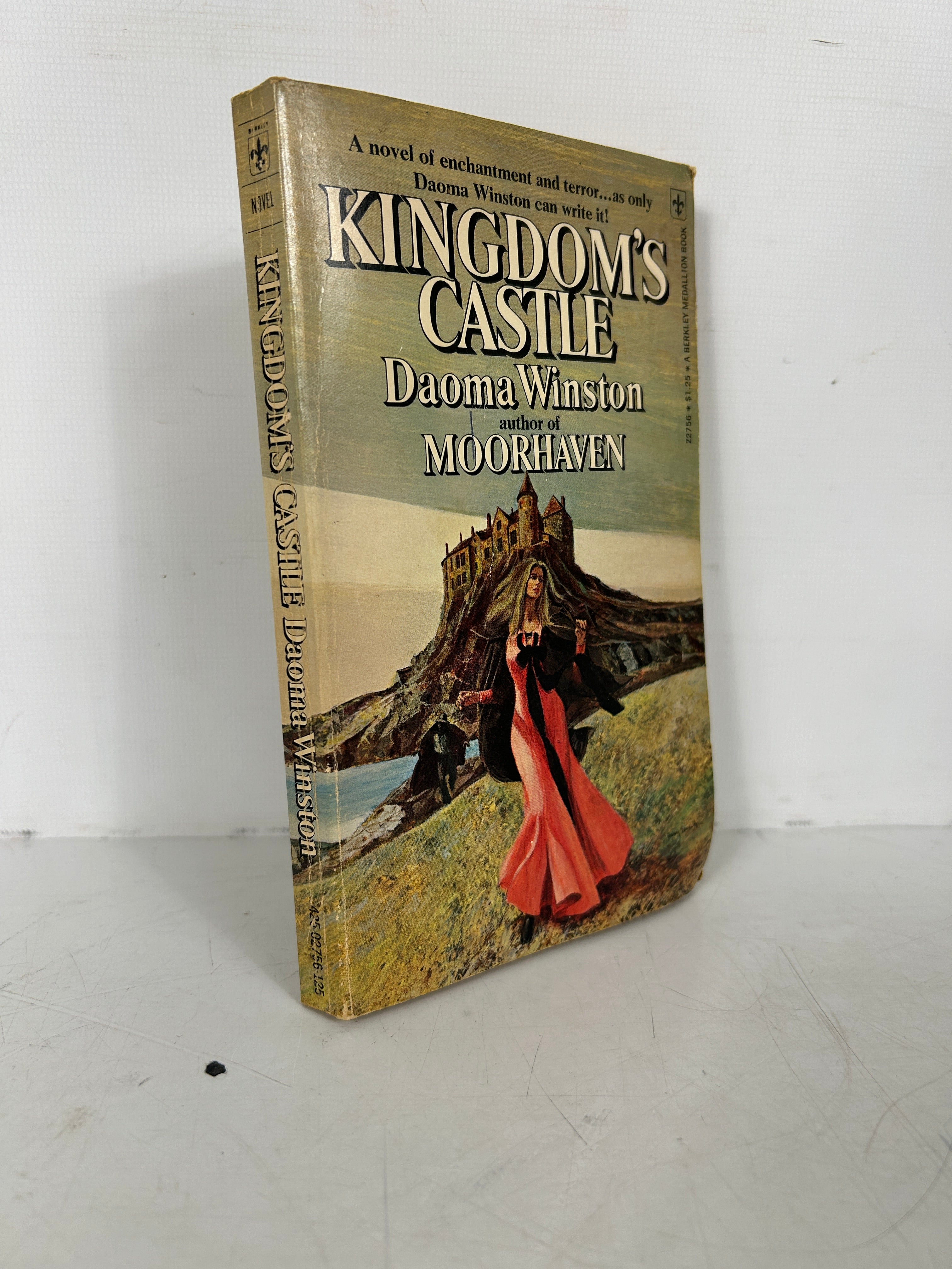 Kingdom's Castle Daoma Winston Gothic Horror 1975 1970s Vtg PB Book